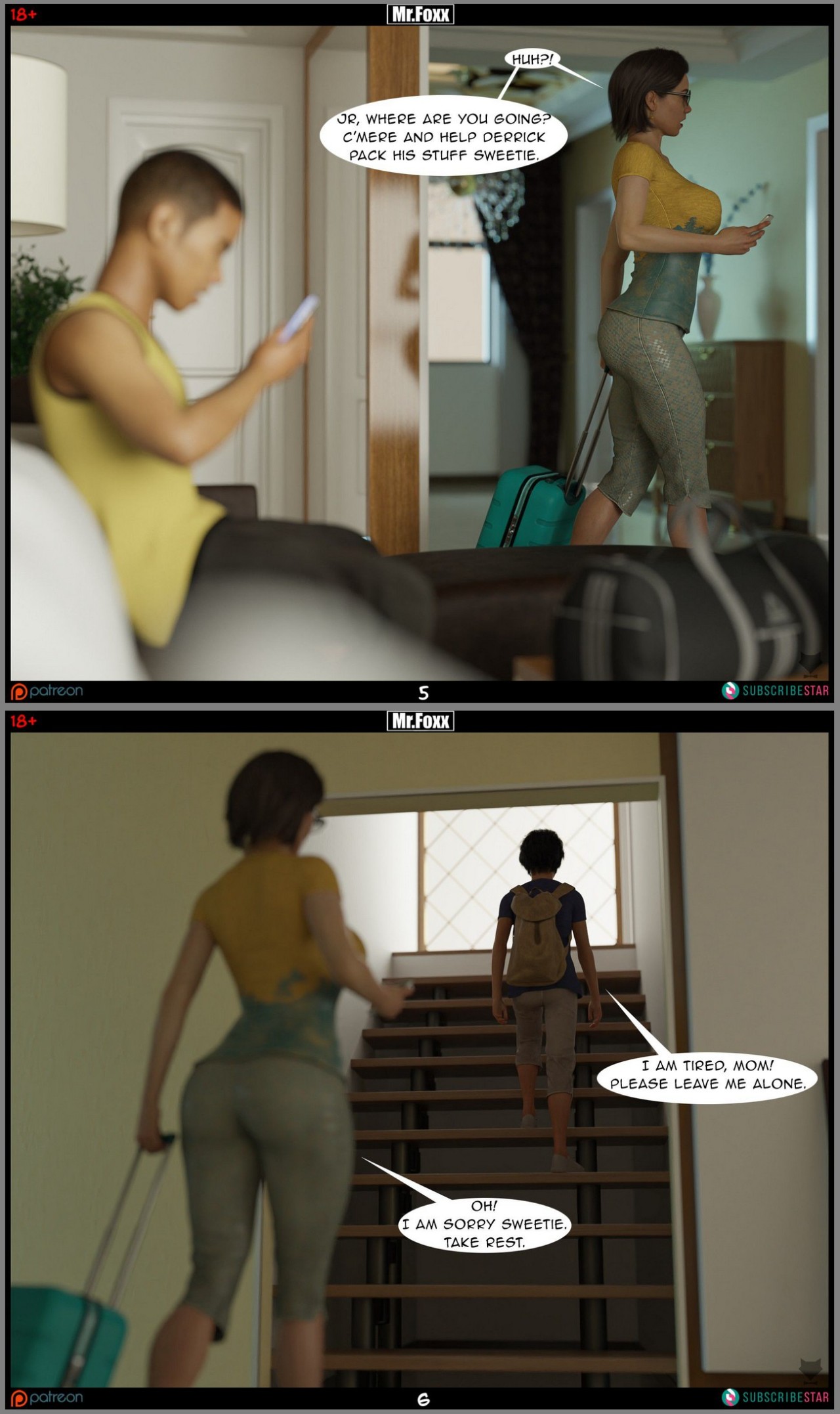 Mom’s Affair Part 2 Porn Comic english 04