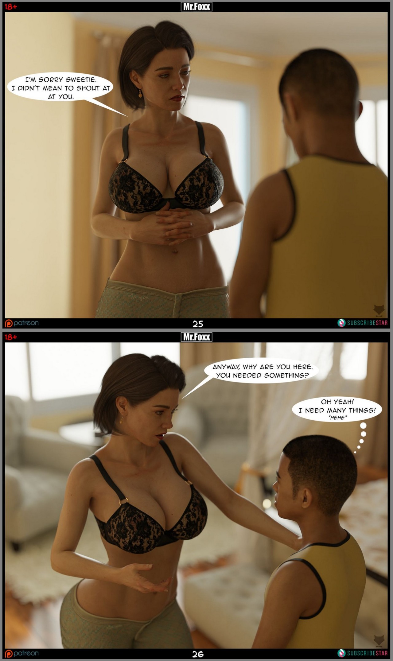 Mom’s Affair Part 2 Porn Comic english 14