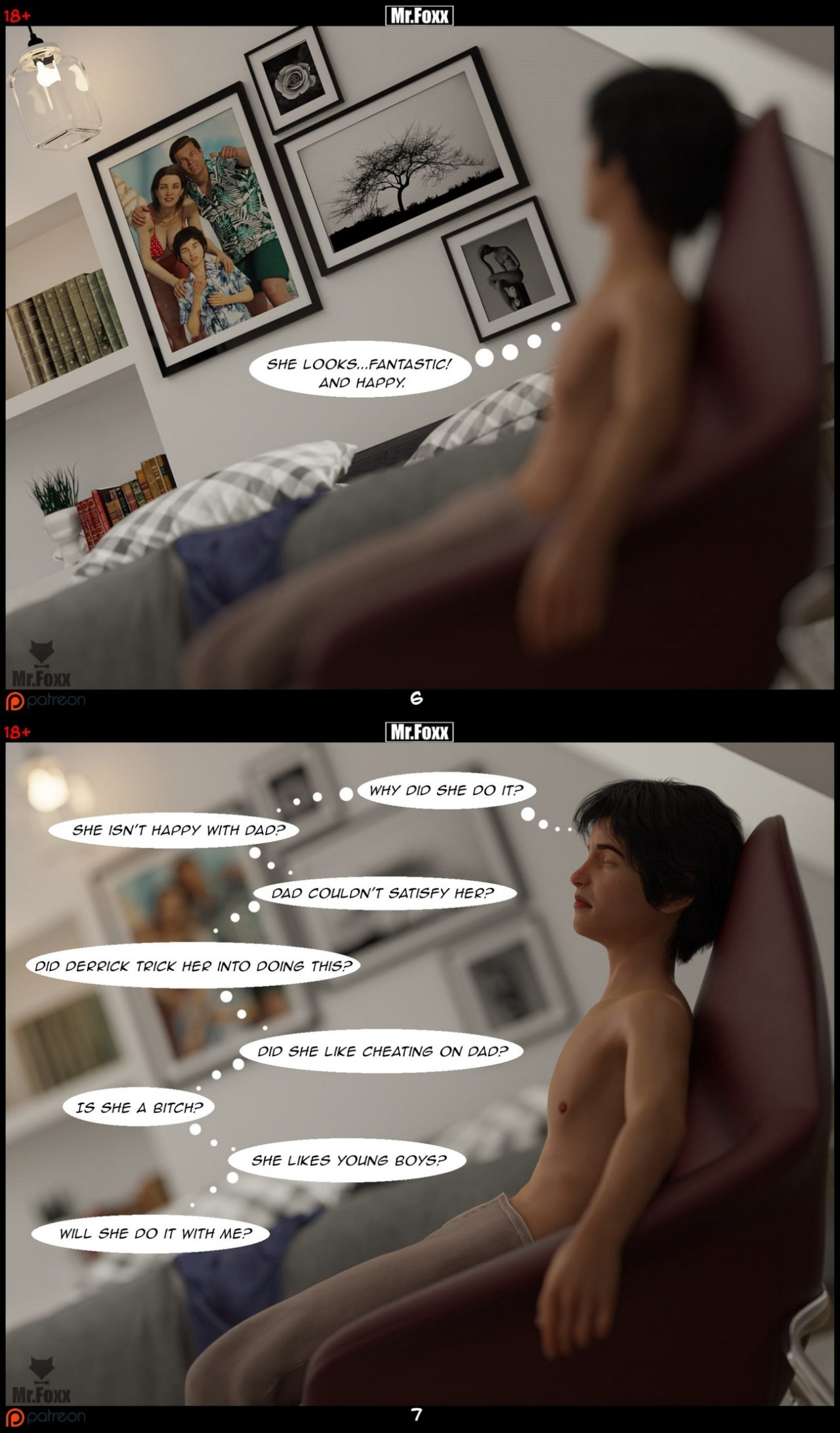 Mom’s Affair Part 3 Porn Comic english 04