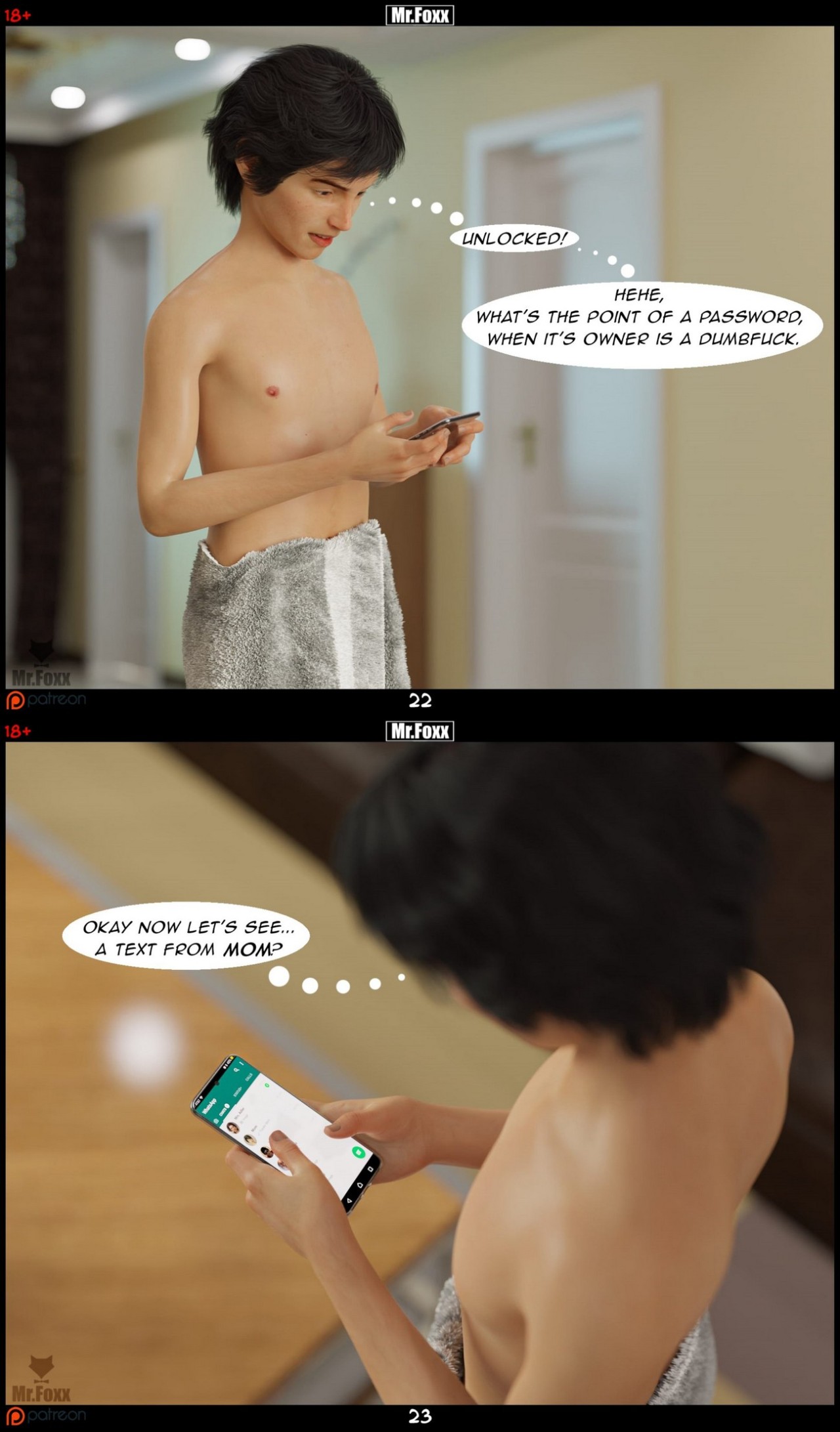 Mom’s Affair Part 3 Porn Comic english 12