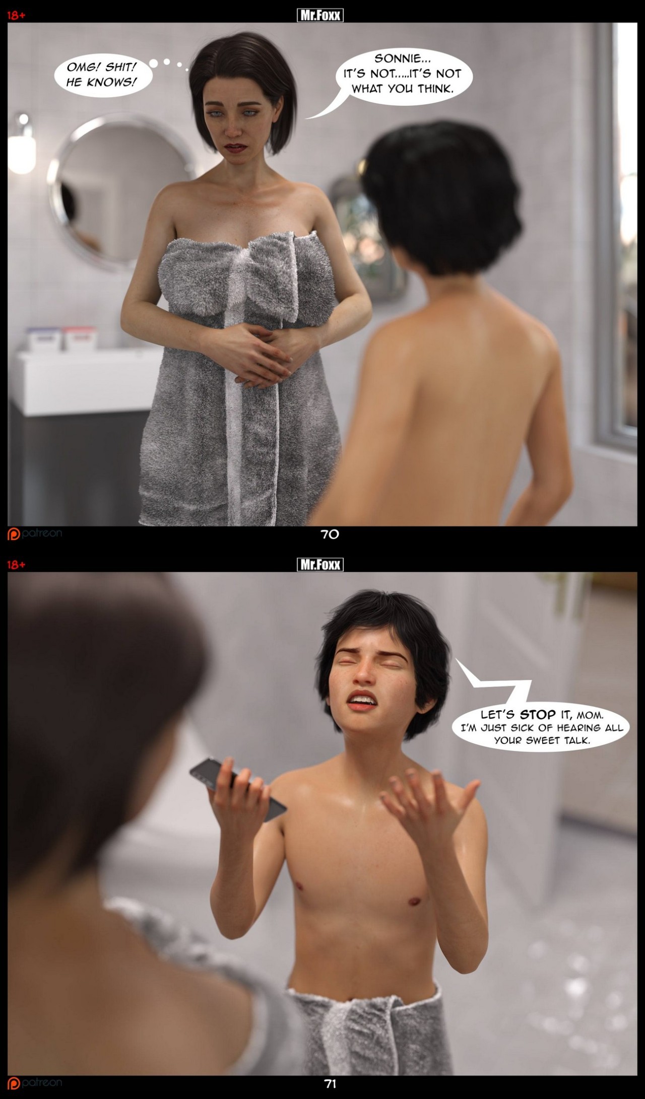 Mom’s Affair Part 3 Porn Comic english 36