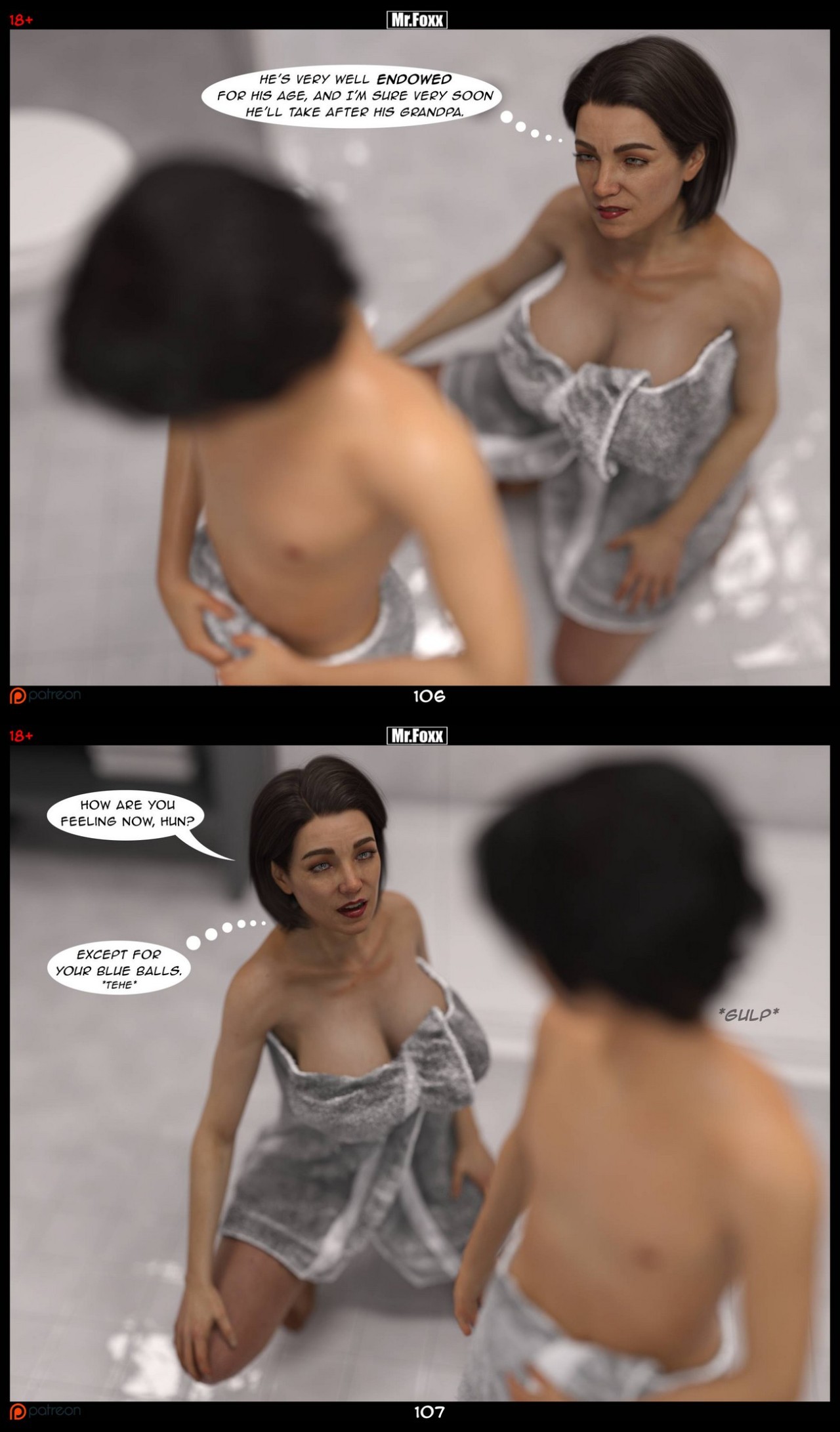 Mom’s Affair Part 3 Porn Comic english 54