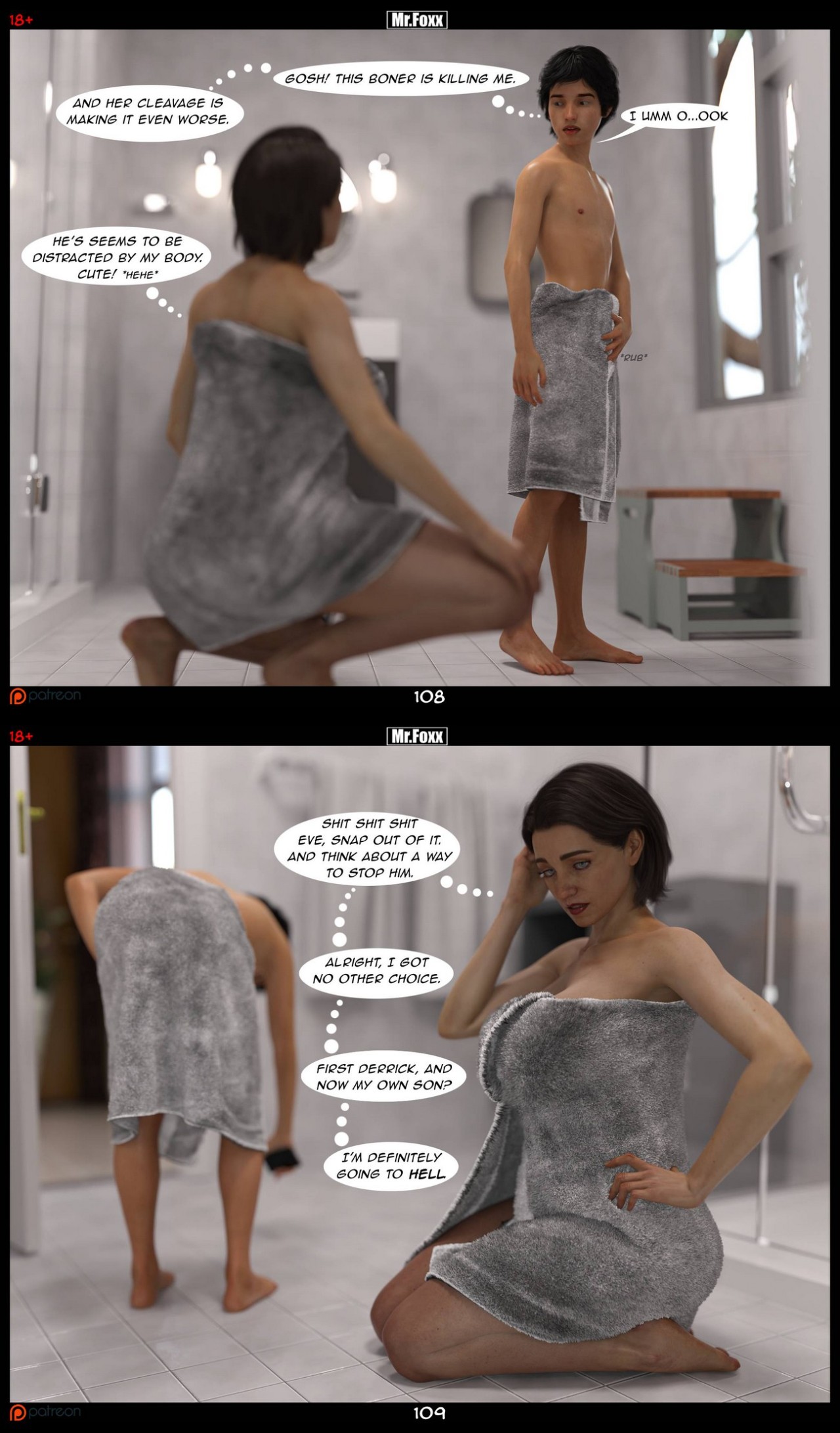 Mom’s Affair Part 3 Porn Comic english 55