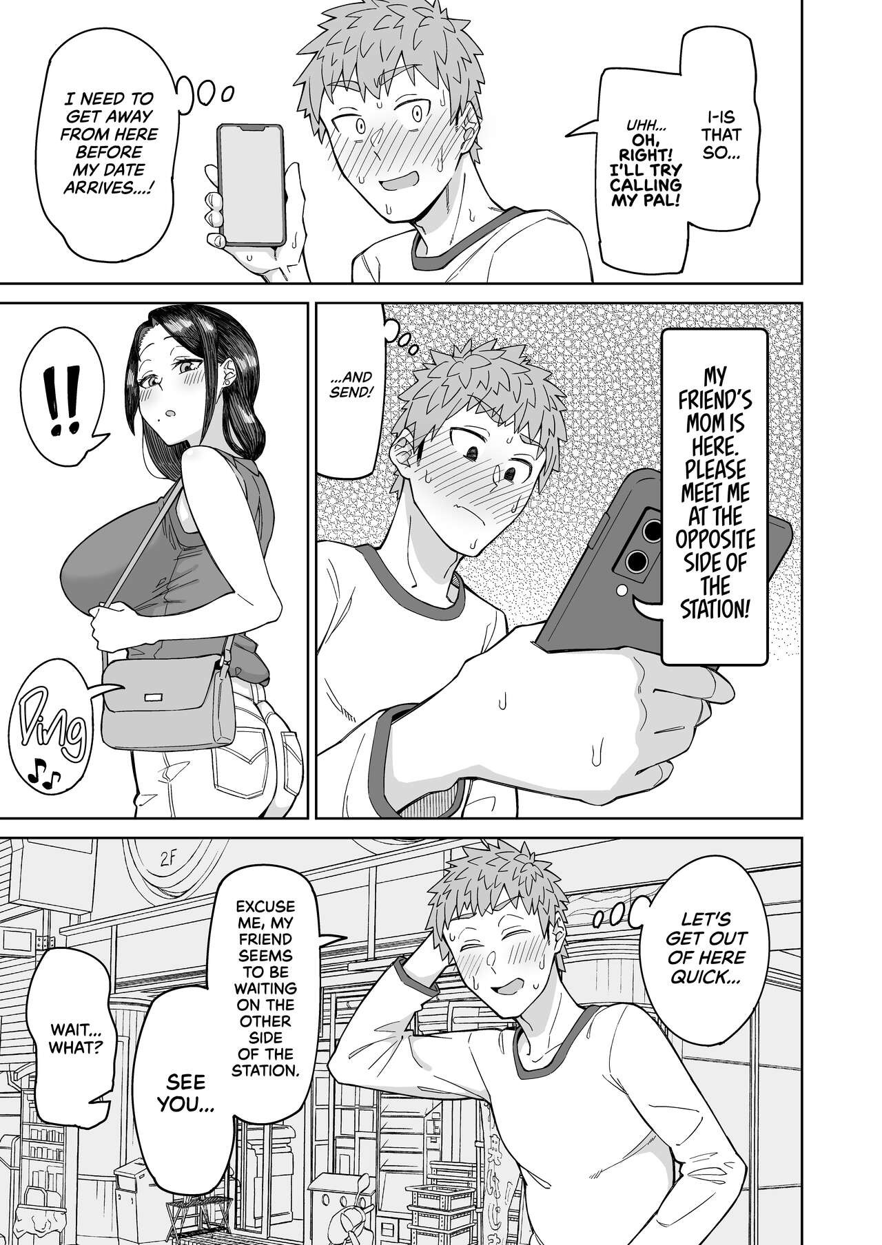 My First Love Is My Friend’s Mom. Porn Comic english 07