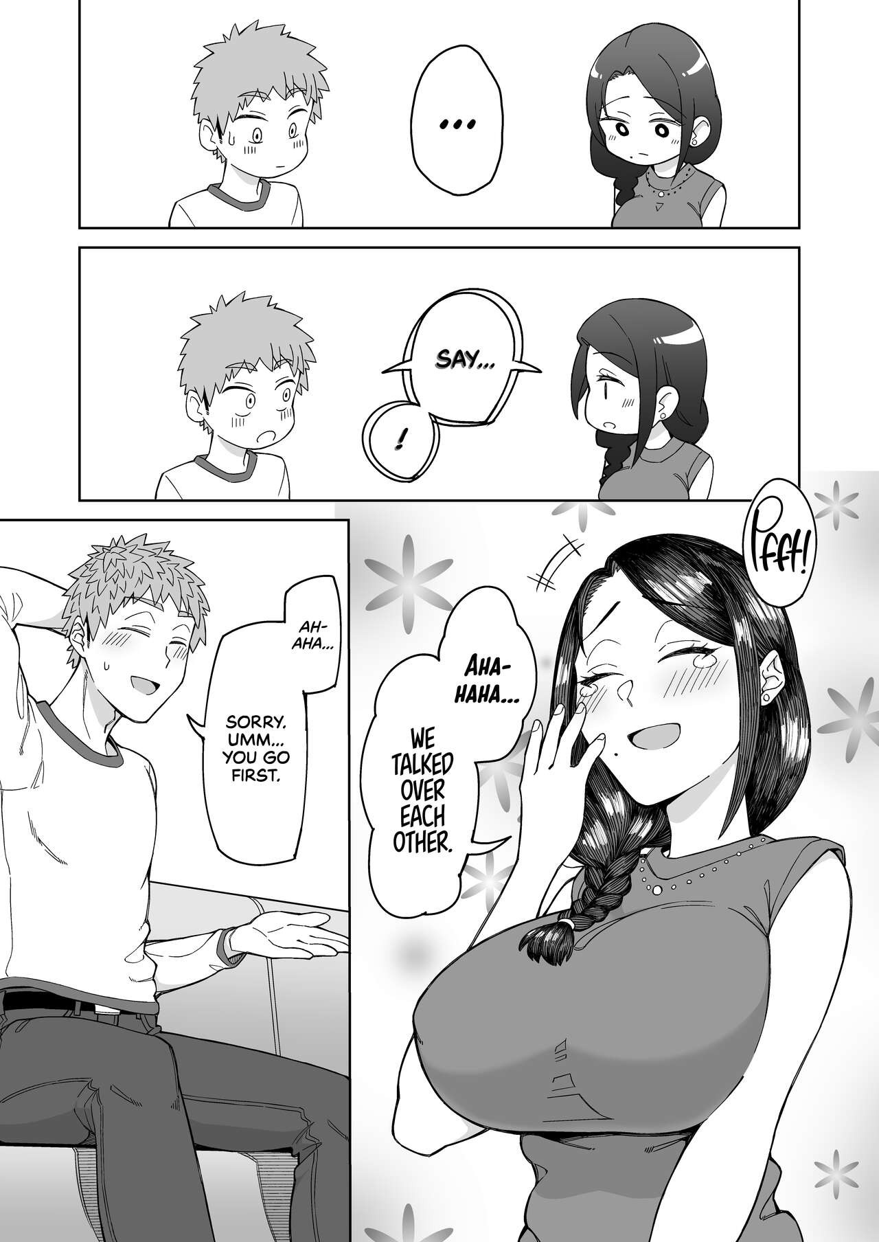 My First Love Is My Friend’s Mom. Porn Comic english 11