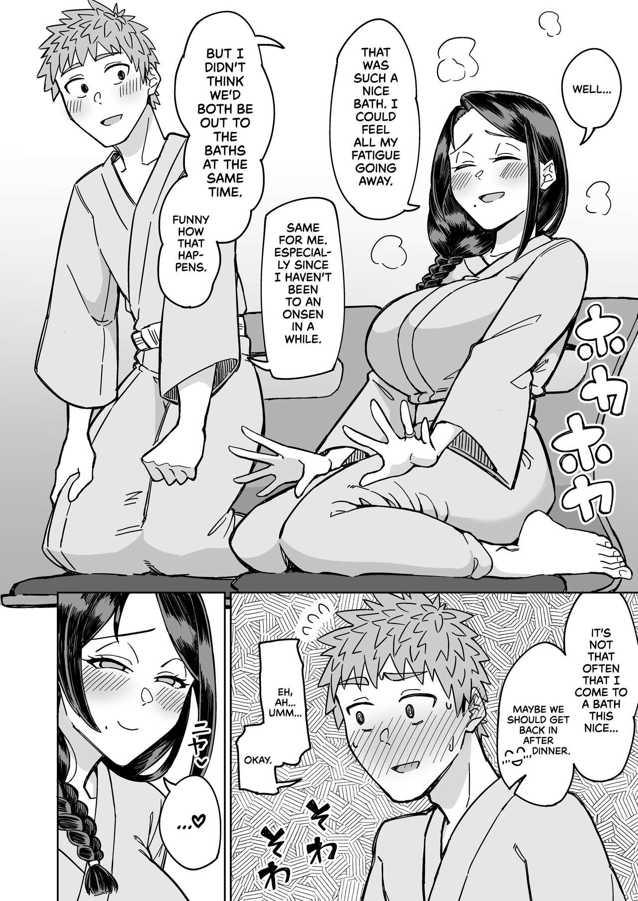 My First Love Is My Friend’s Mom. Porn Comic english 36