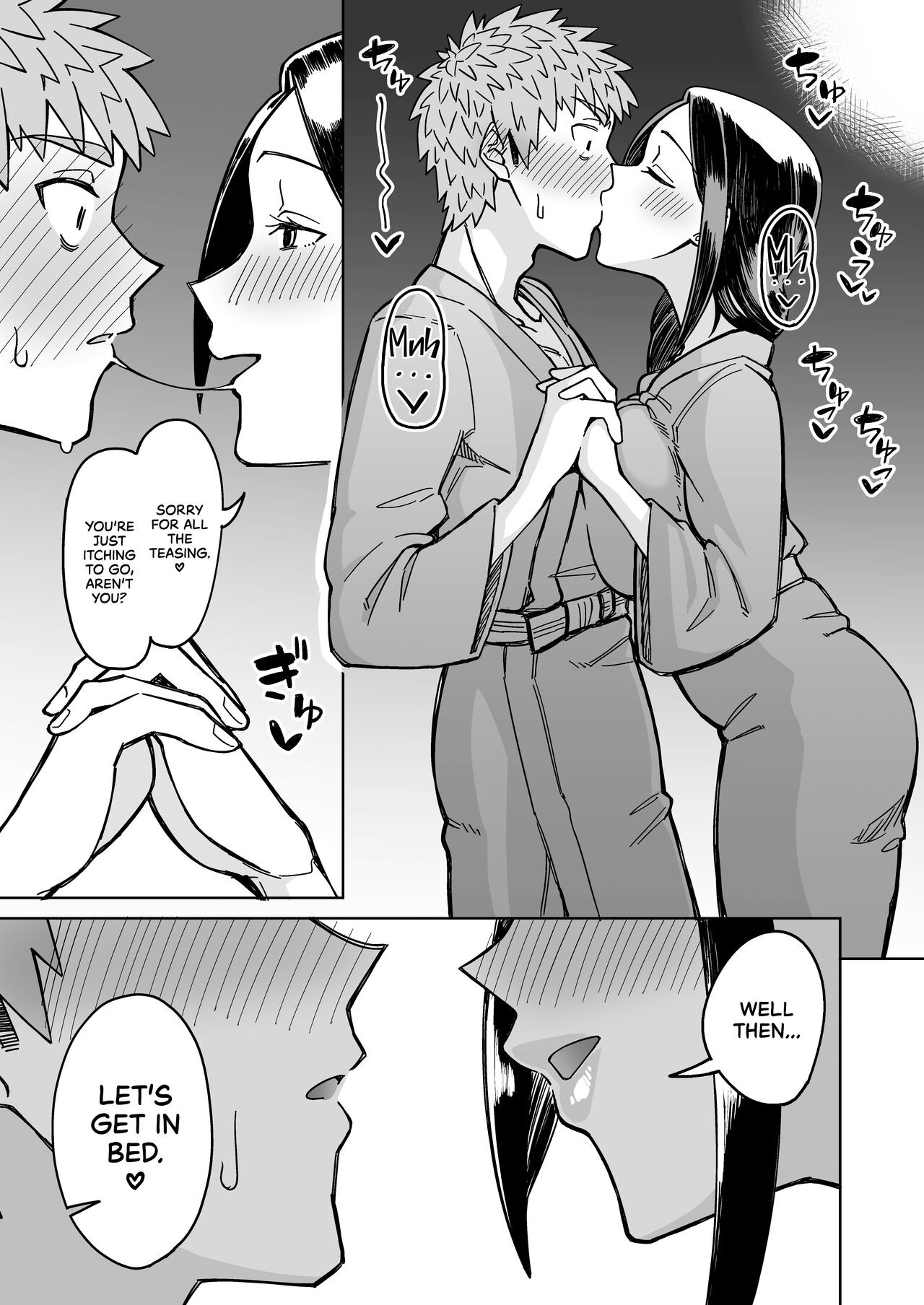 My First Love Is My Friend’s Mom. Porn Comic english 39