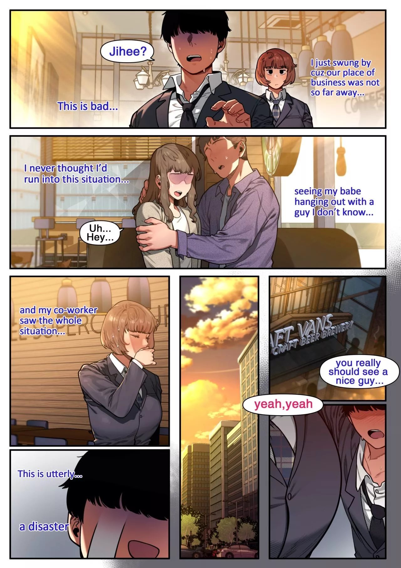 My Immediate Superior 1 & 2 [6no1] - English - Porn Comics