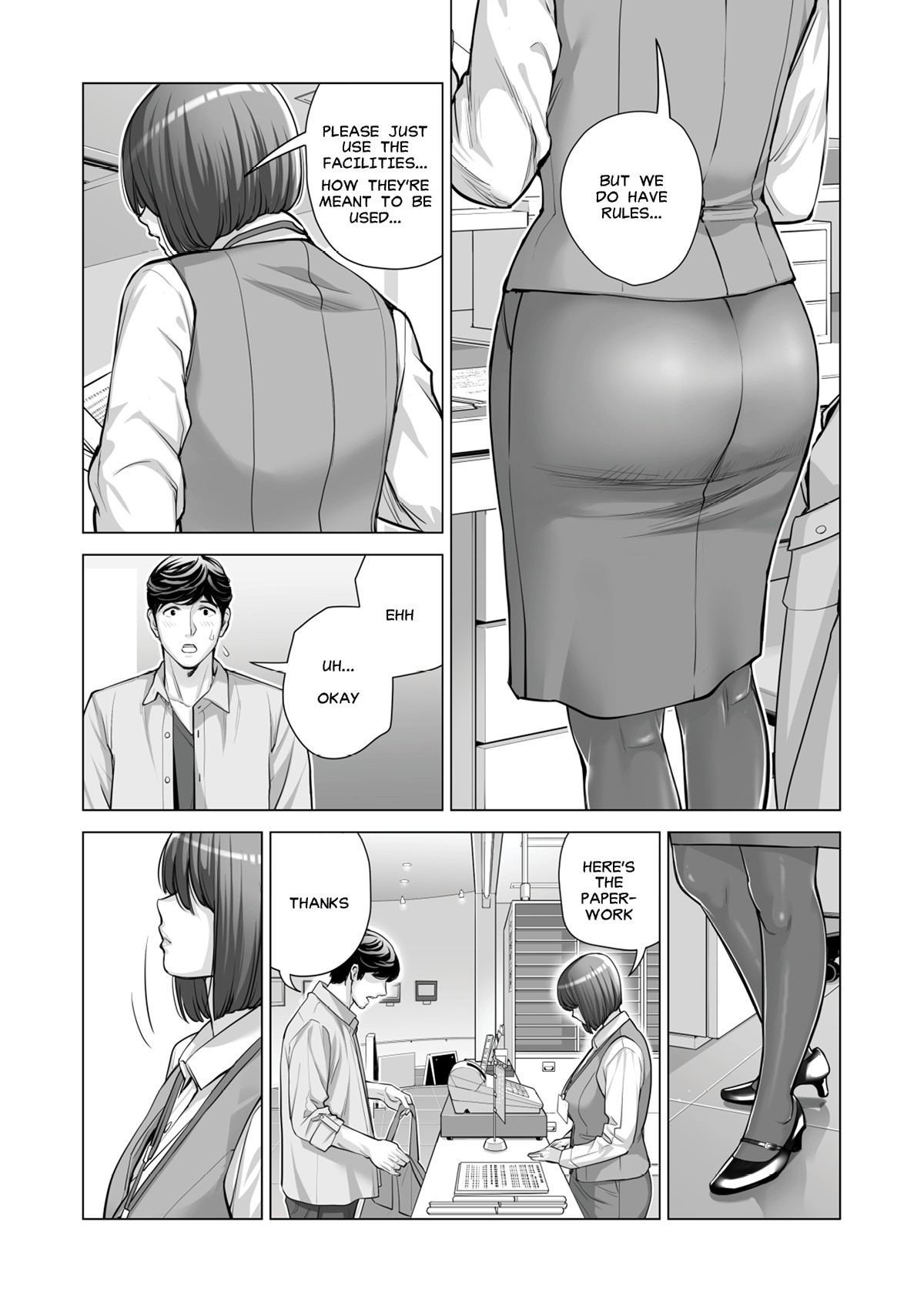 Neighborhood Associations Part 2: Keiko Porn Comic english 46