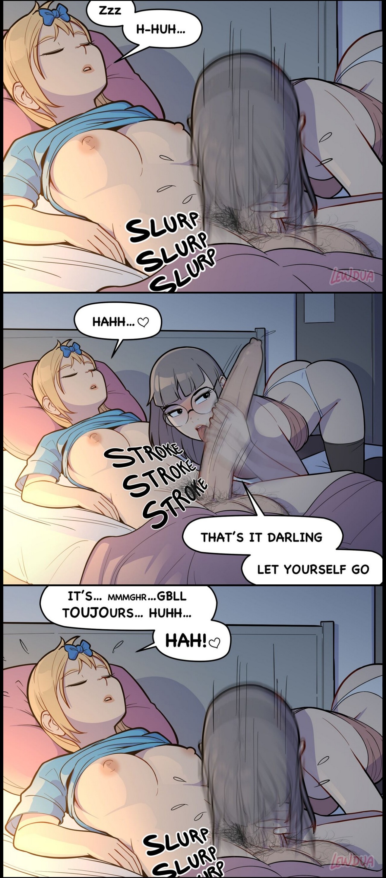 Nessie Does Not Wake Up Porn Comic english 21