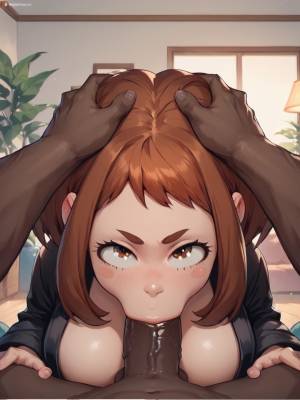 Ochako Uraraka X BBC Porn Comic english 08