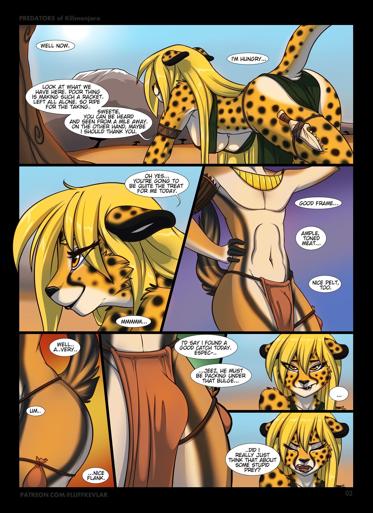 Predators Of Kilimanjaro Porn Comic english 03