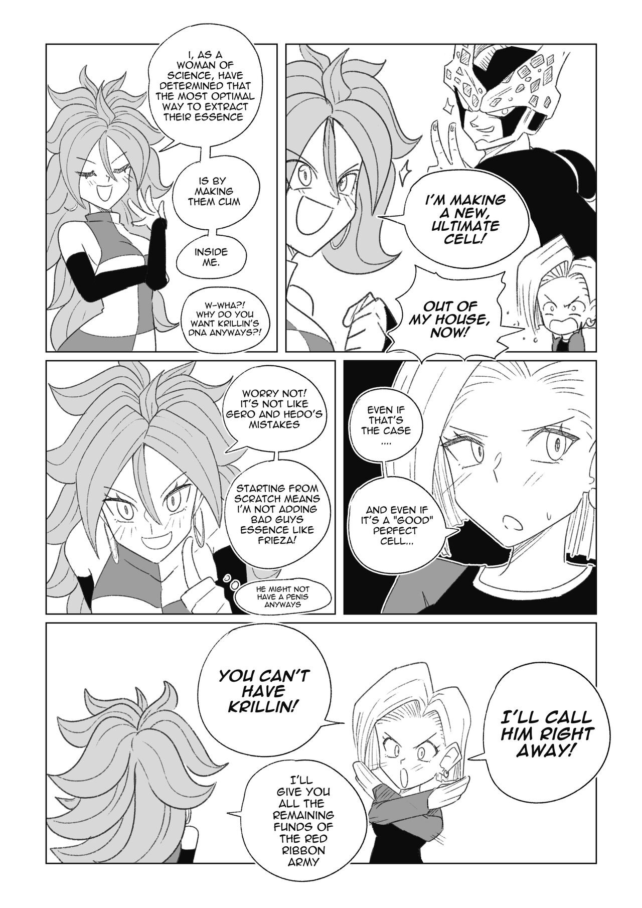 Science With The Z-Warriors!  Porn Comic english 11