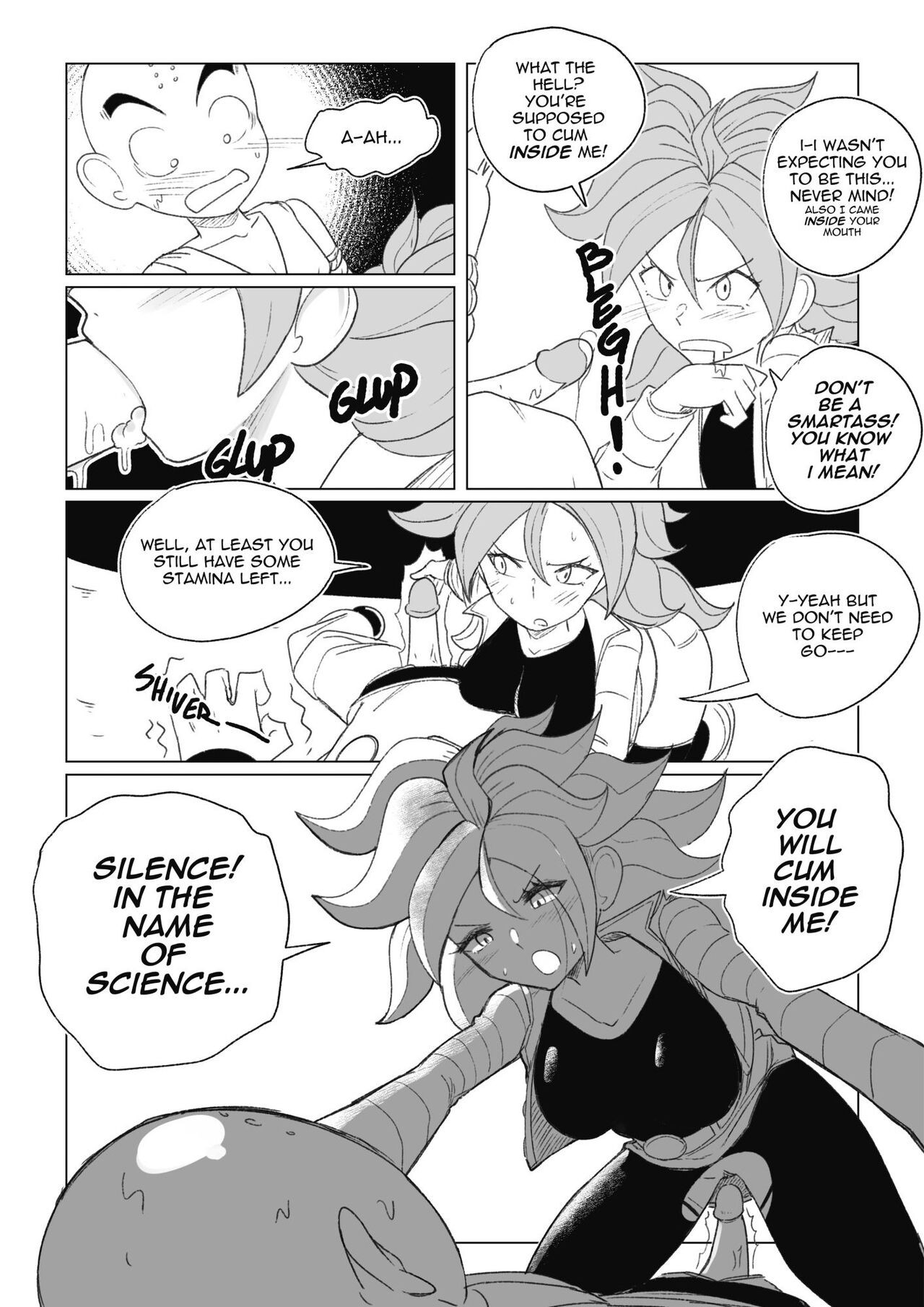 Science With The Z-Warriors!  Porn Comic english 17