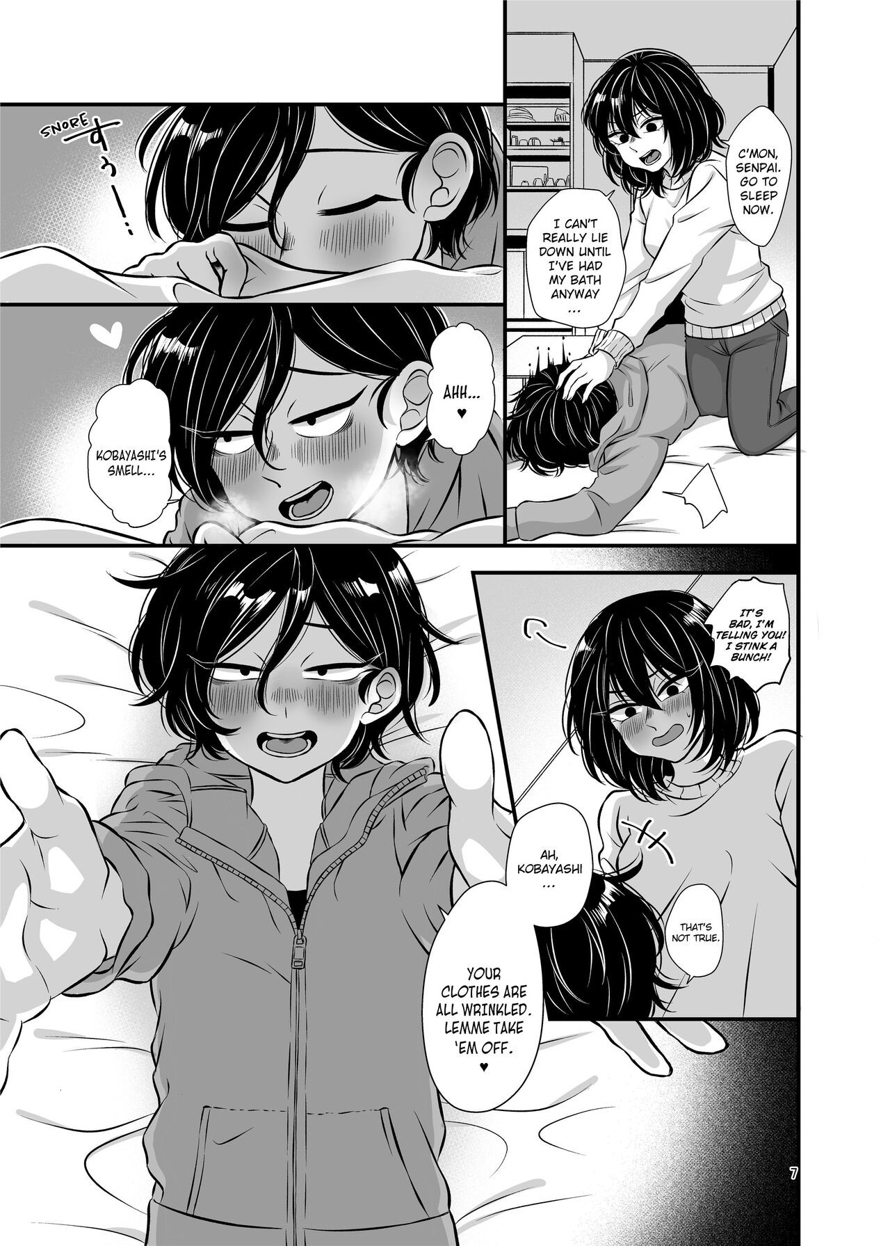 Senpai And Kohai Porn Comic english 07