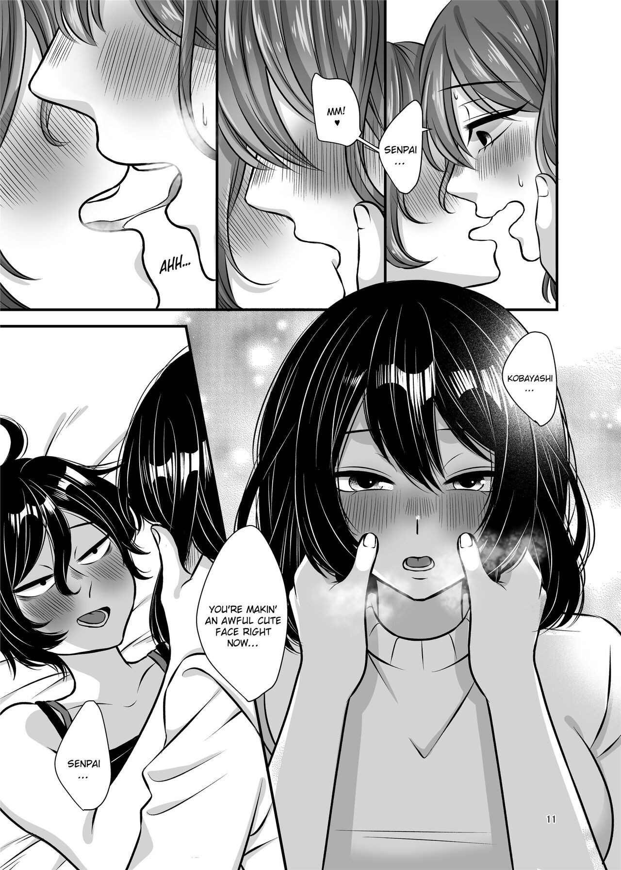 Senpai And Kohai Porn Comic english 11