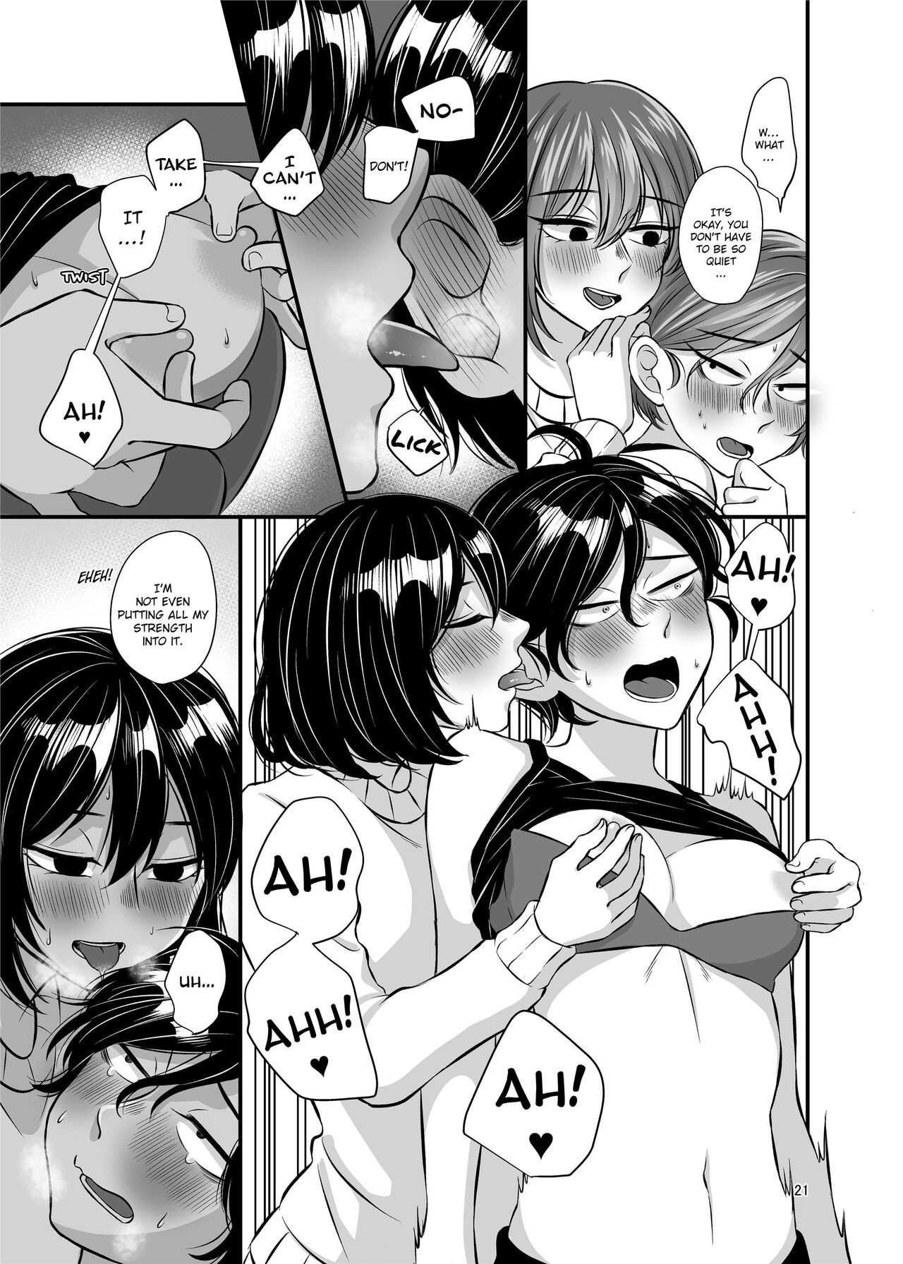 Senpai And Kohai Porn Comic english 21