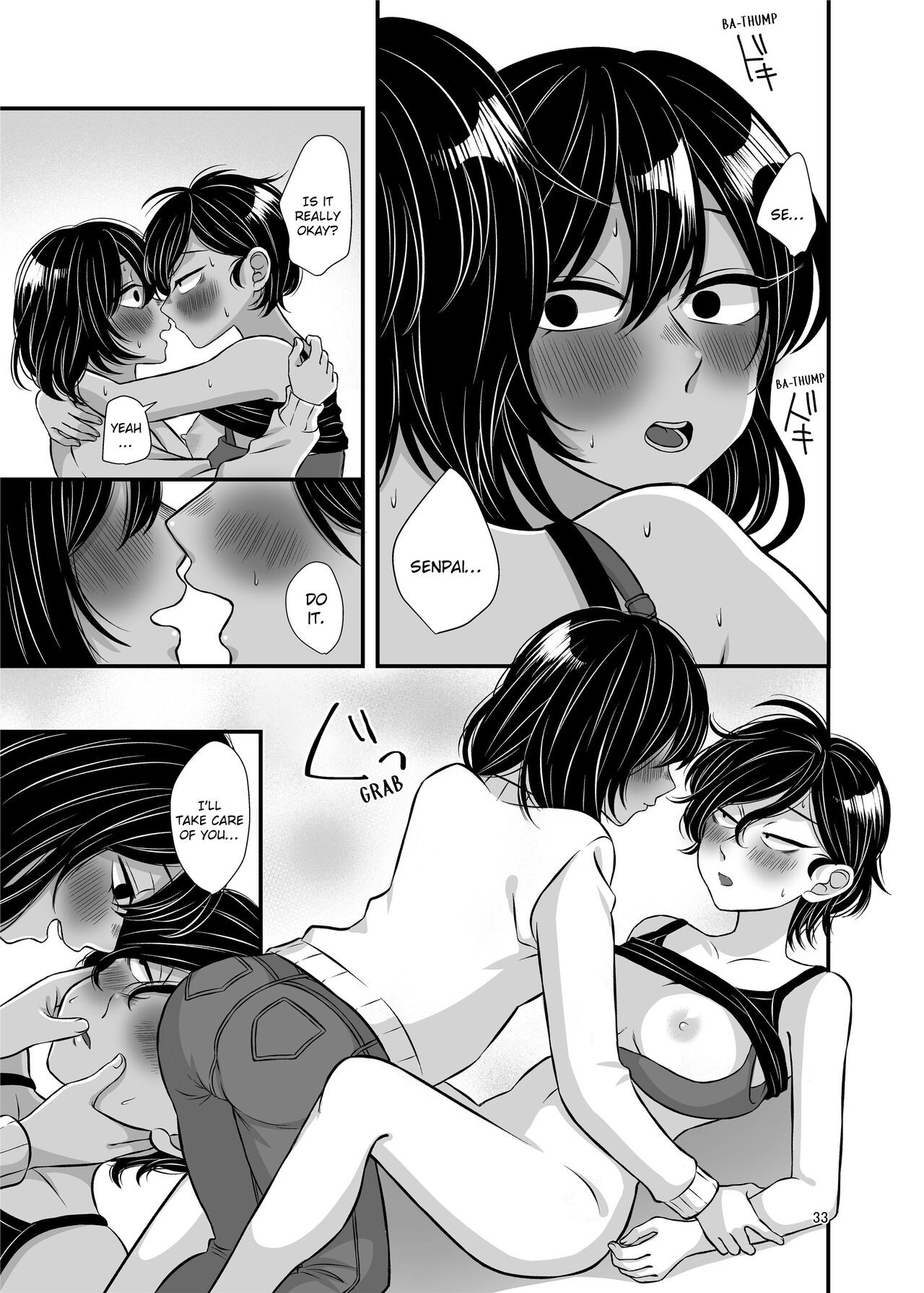 Senpai And Kohai Porn Comic english 33