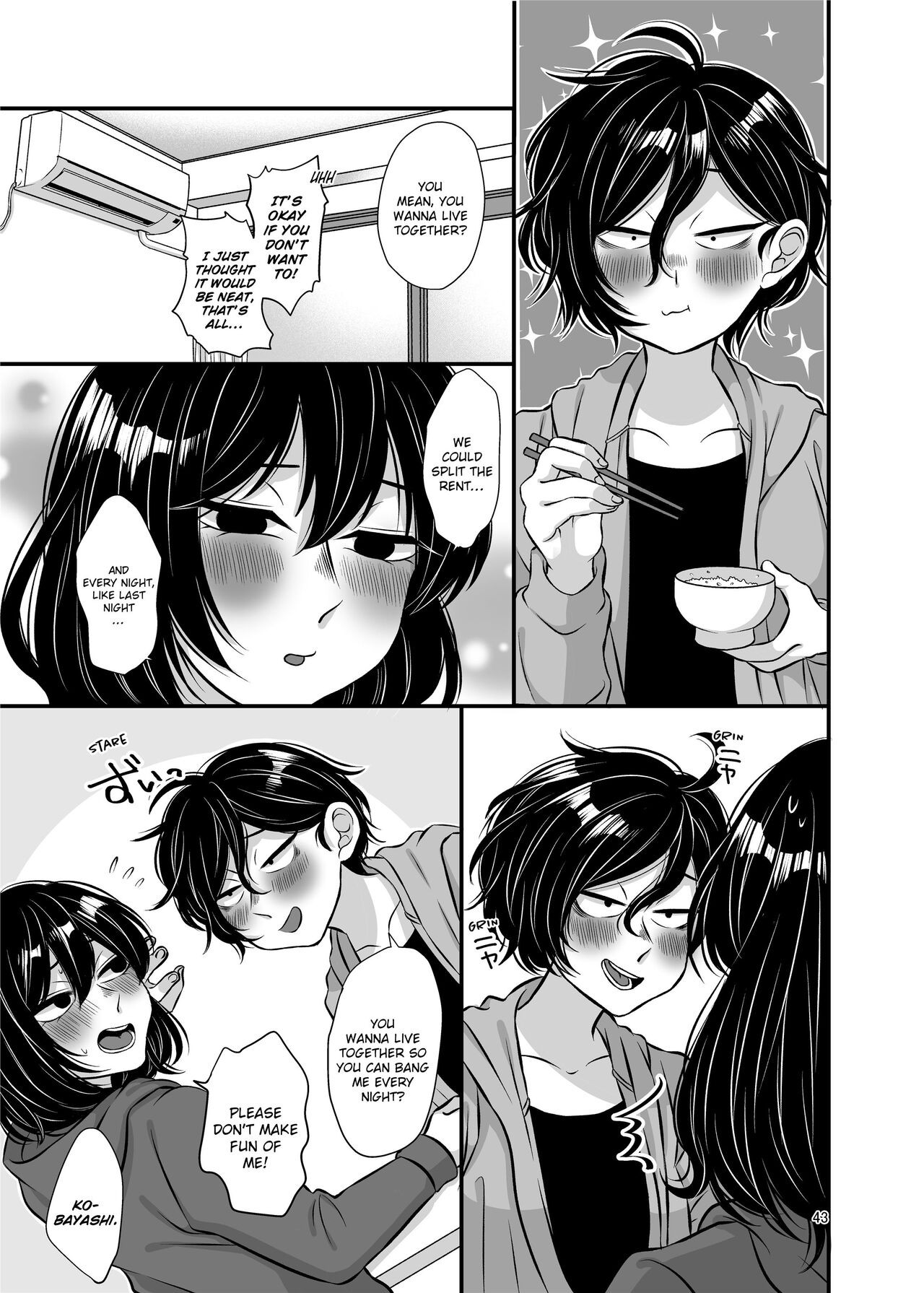 Senpai And Kohai Porn Comic english 43