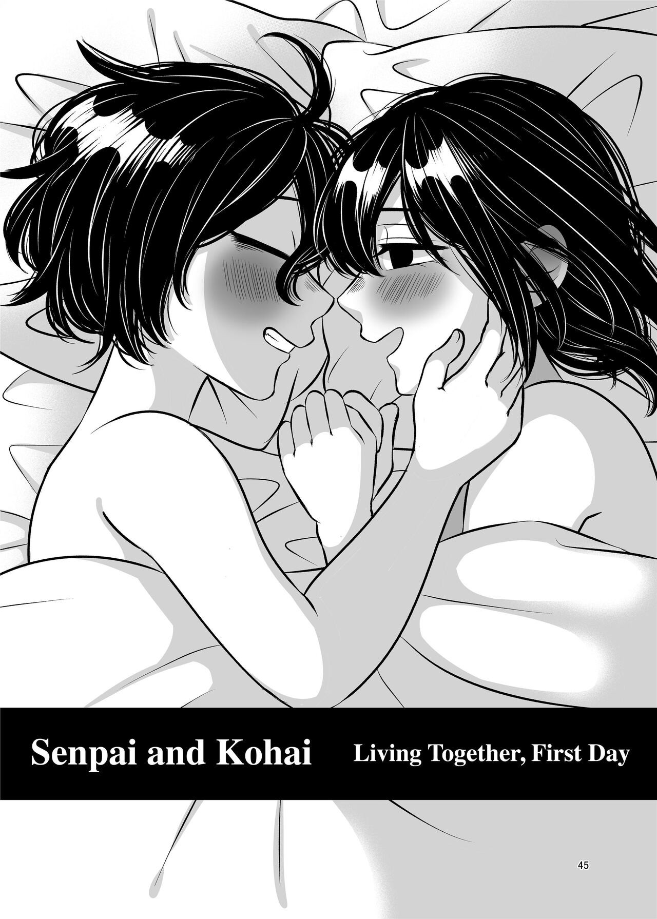 Senpai And Kohai Porn Comic english 45