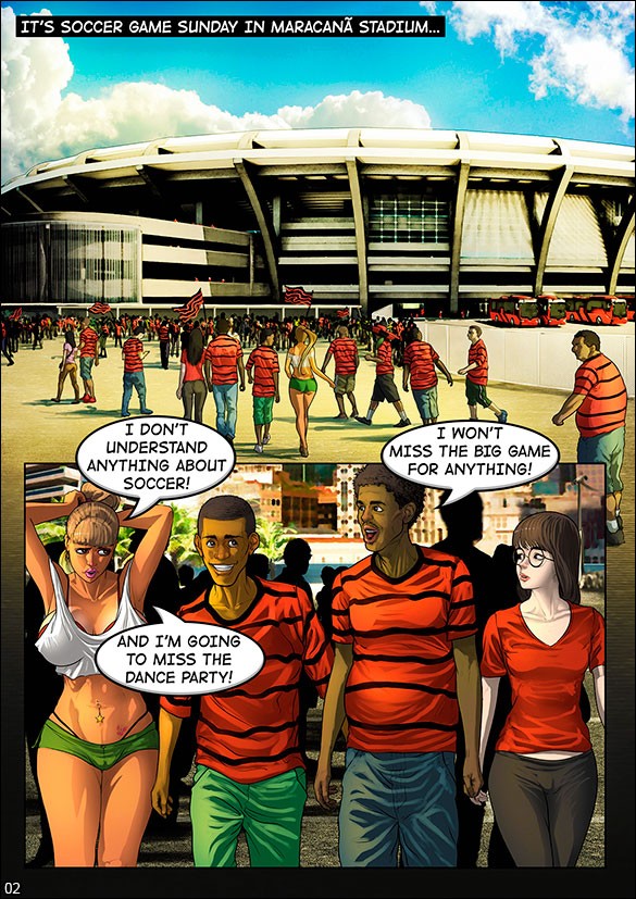 Soccer In Maracanã Stadium (Welcomix) Porn Comic english 02