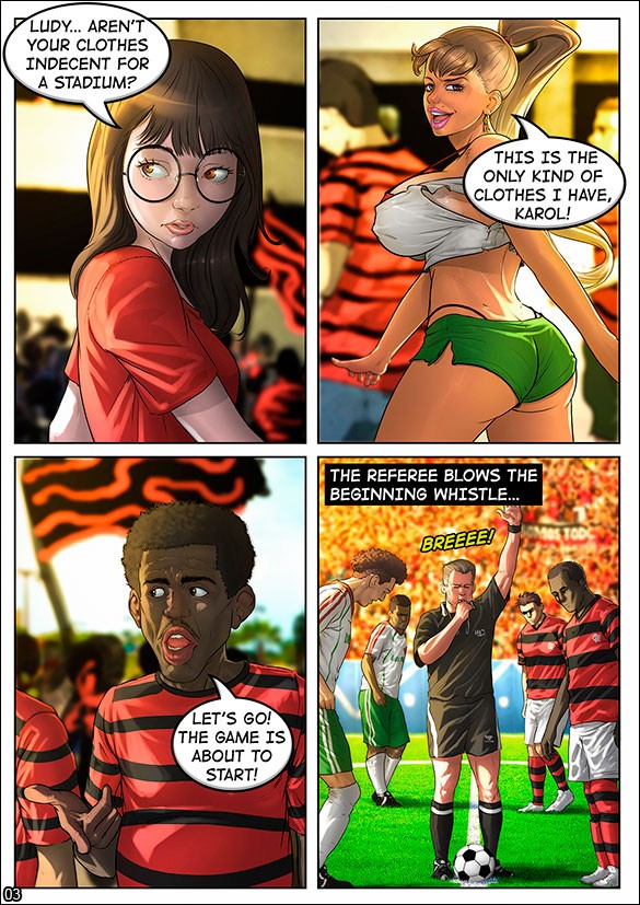 Soccer In Maracanã Stadium (Welcomix) Porn Comic english 03