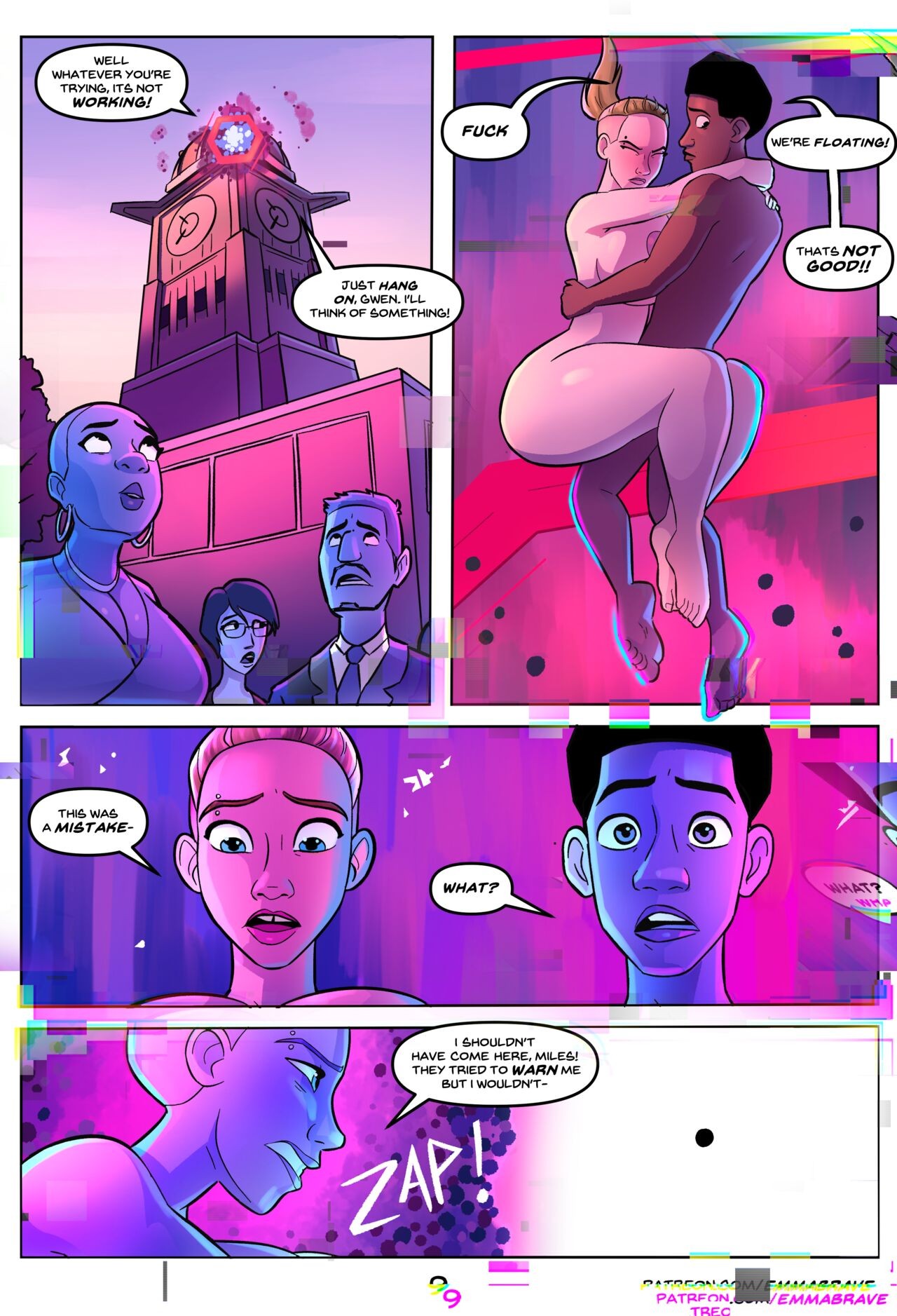 Spiderverse +18 By EmmaBrave Porn Comic english 10