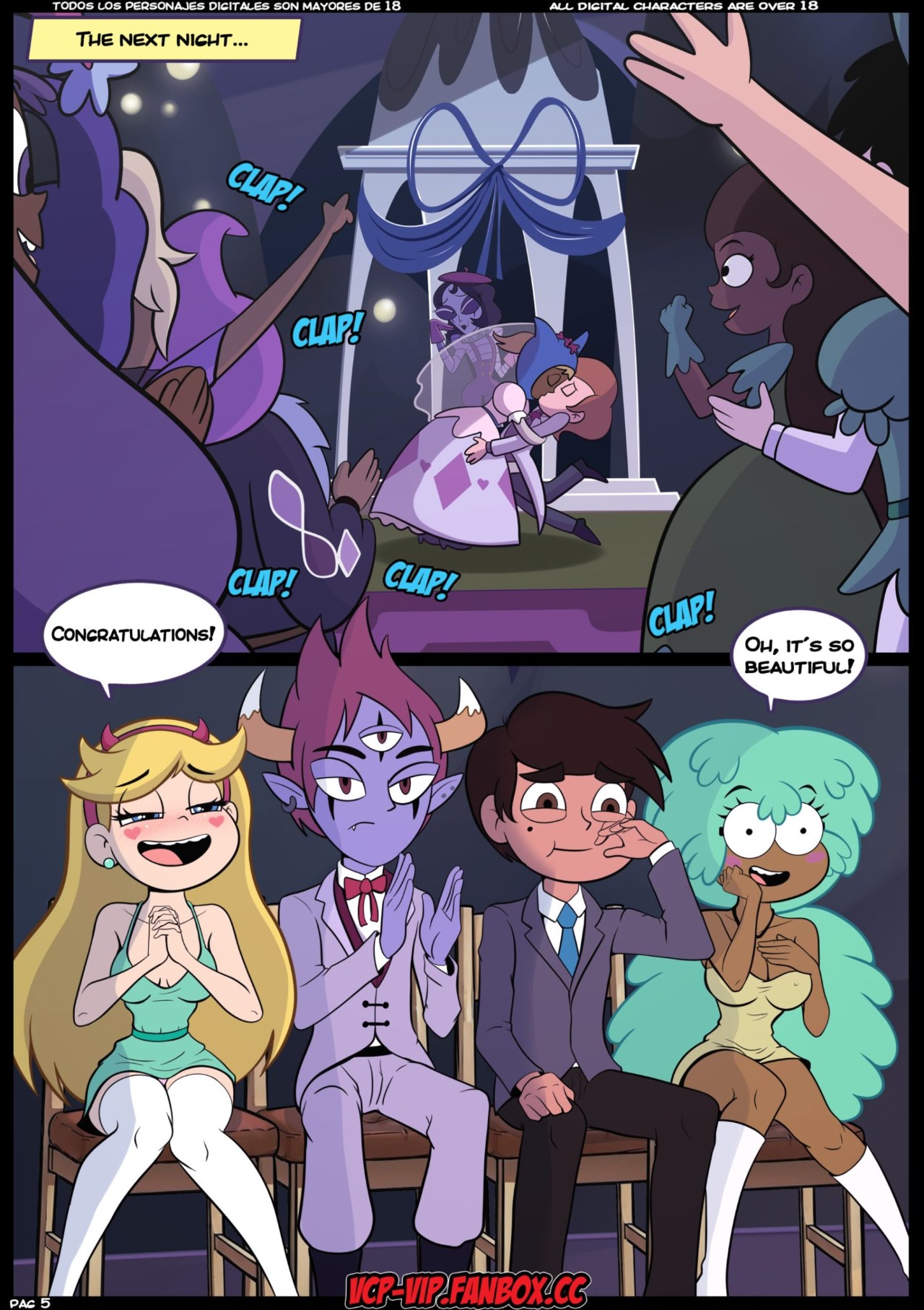 Star VS. The Forces Of Sex Part 5: Booth Buddies Porn Comic english 06