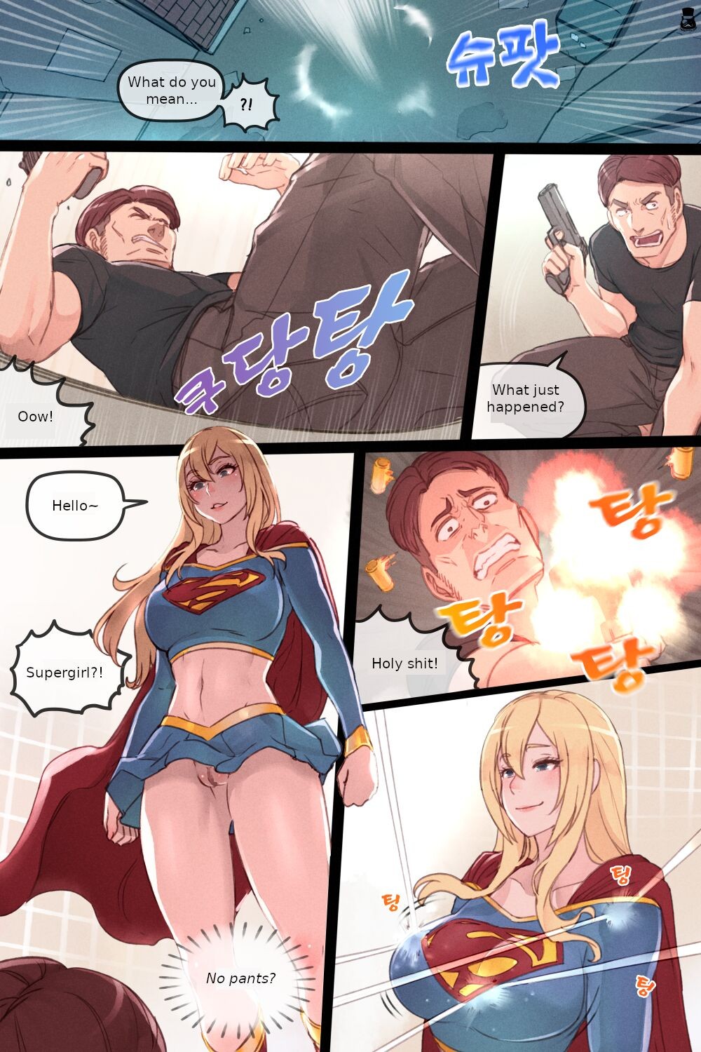 Supergirl’s Secret Trouble Part 2 Porn Comic english 05