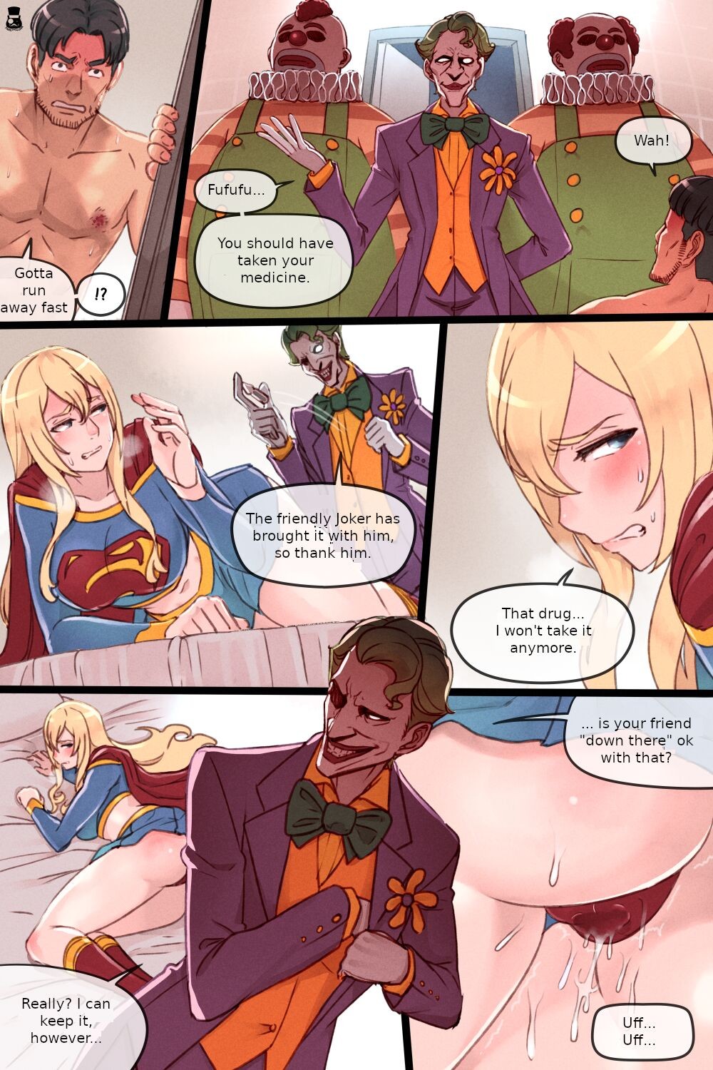 Supergirl’s Secret Trouble Part 2 Porn Comic english 16