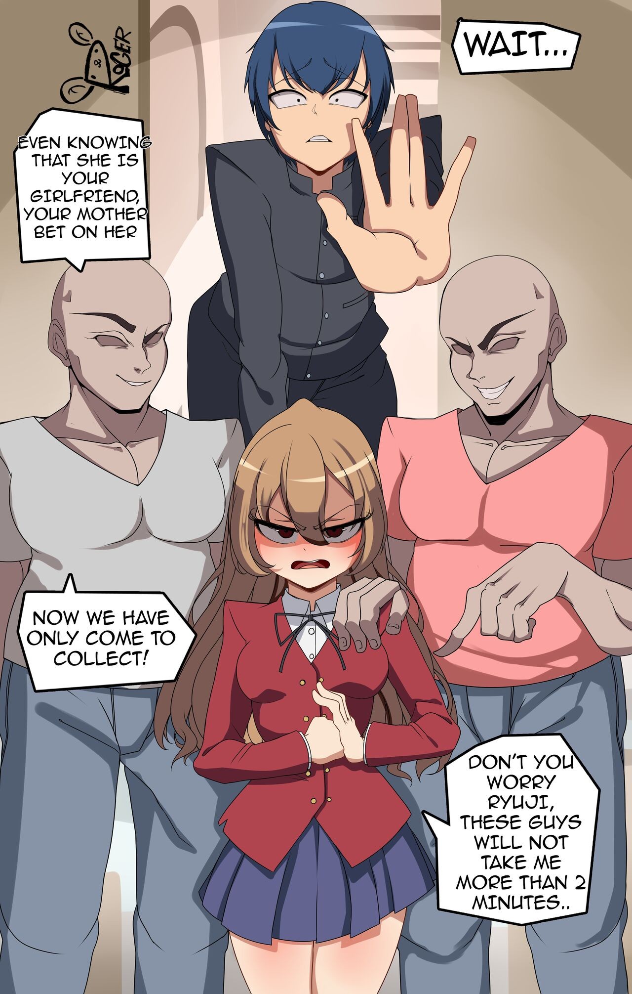 Taiga At The Rescue! Porn Comic english 02