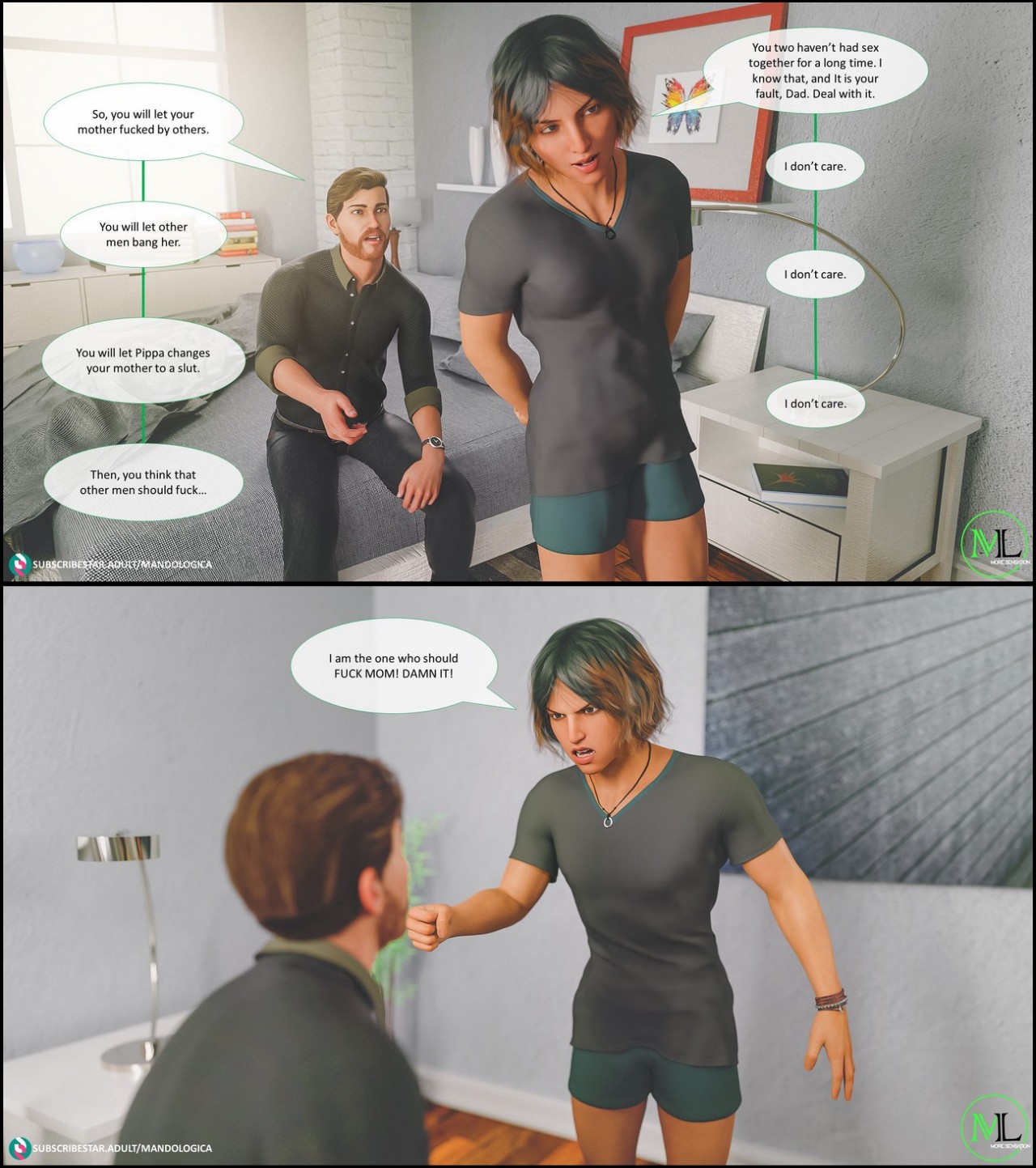 Teamwork By MandoLogica Part 2 Porn Comic english 11