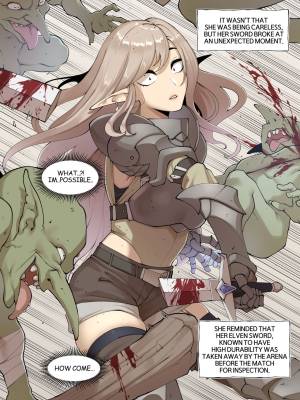 The Case Of An Elf Defeated By Goblins Porn Comic english 04