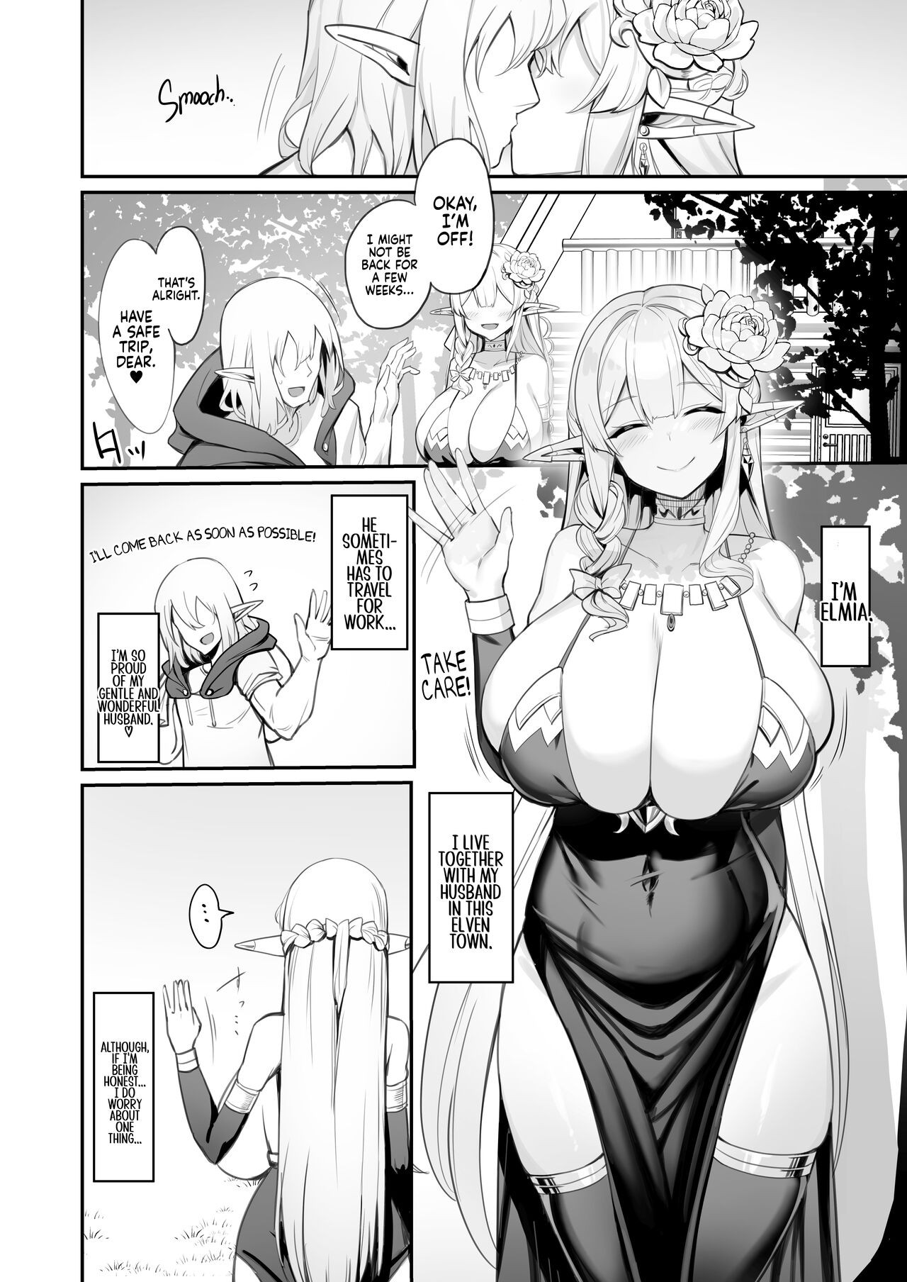 The Elf Wife Is Pent Up Porn Comic english 05