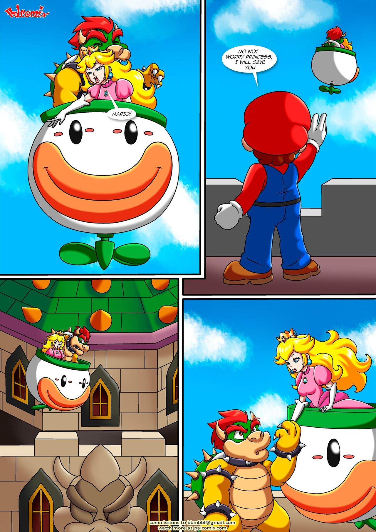 The Mushroom Kingdom Secret  Porn Comic english 02