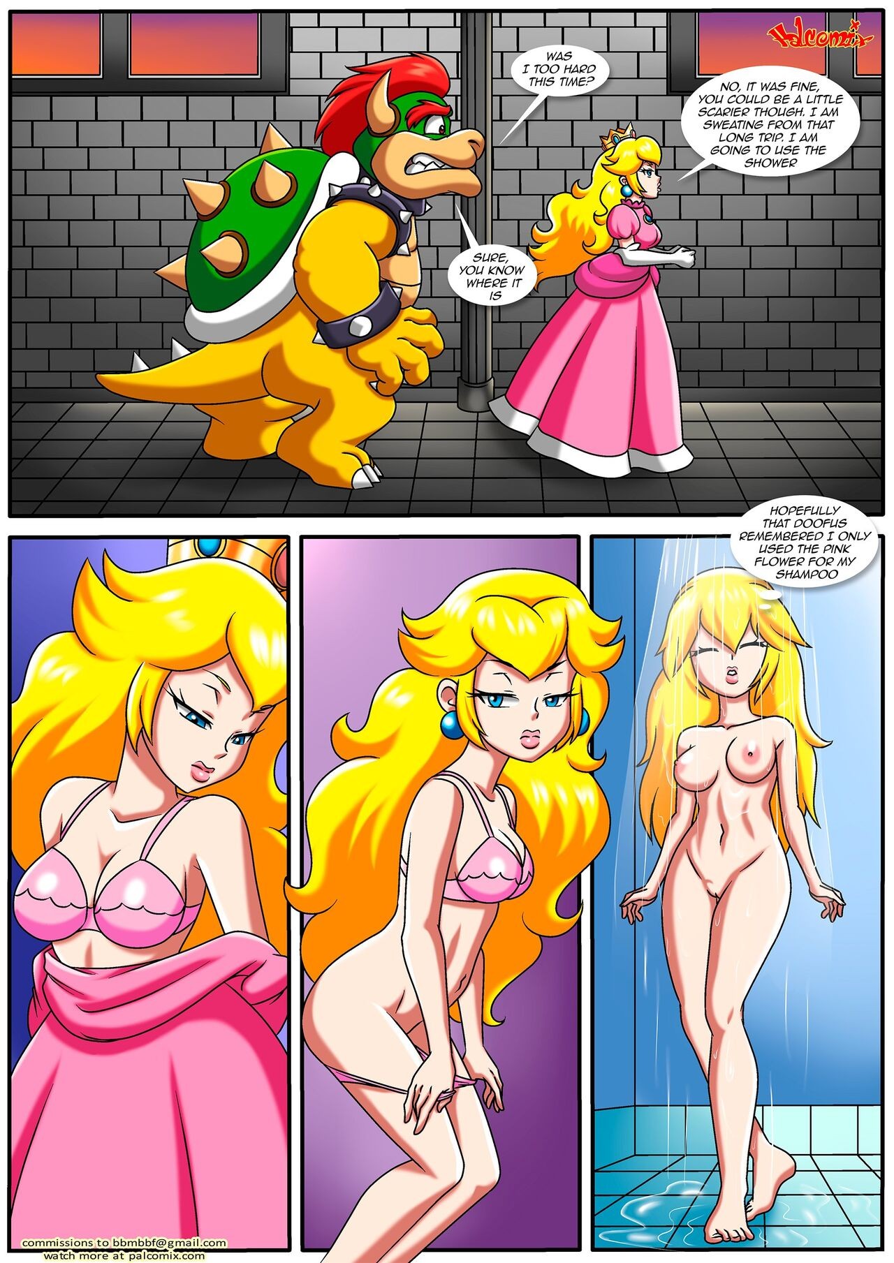 The Mushroom Kingdom Secret  Porn Comic english 03