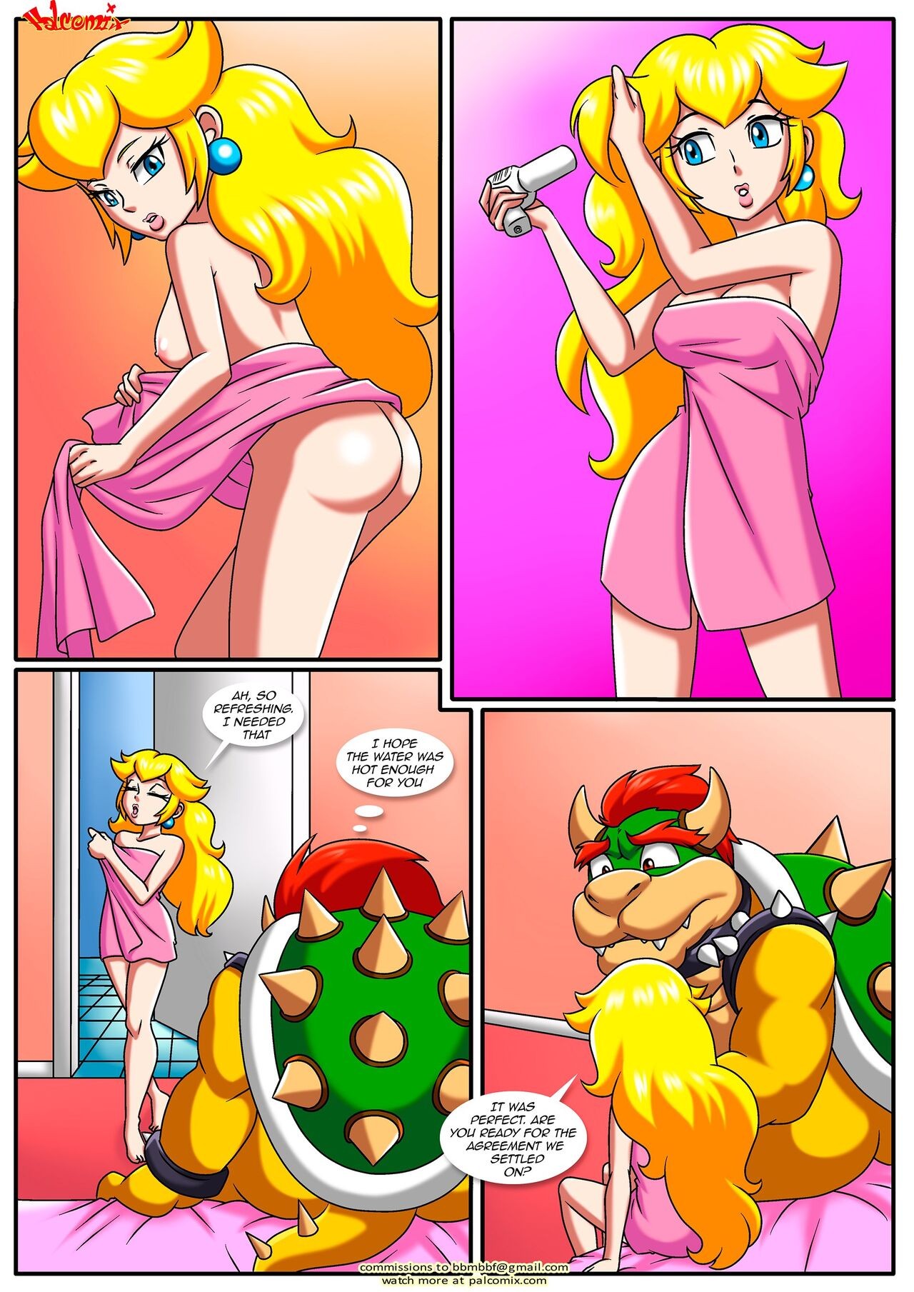 The Mushroom Kingdom Secret  Porn Comic english 04