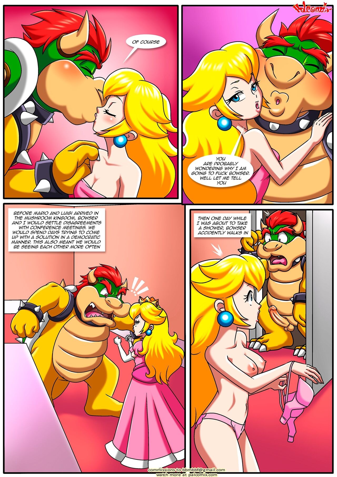 The Mushroom Kingdom Secret  Porn Comic english 05