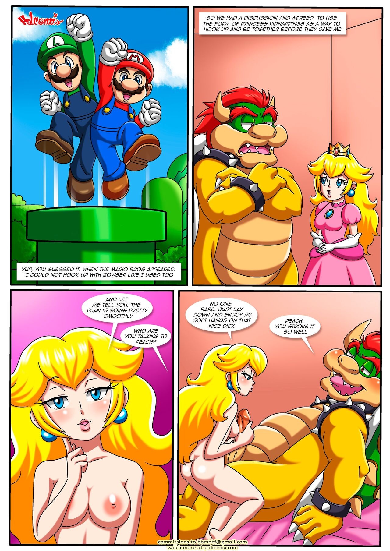 The Mushroom Kingdom Secret  Porn Comic english 08