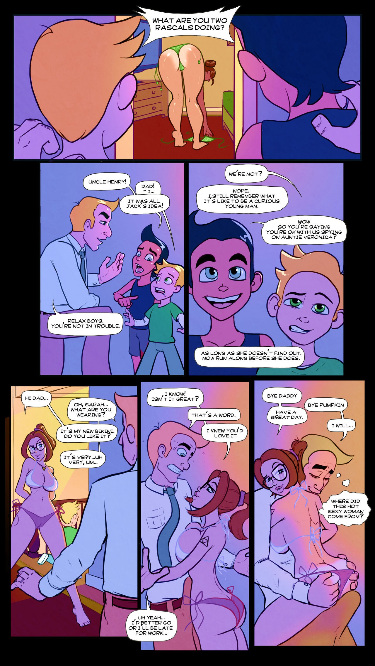 The Sweet Life: Sweet Summer Bummer Porn Comic english 03