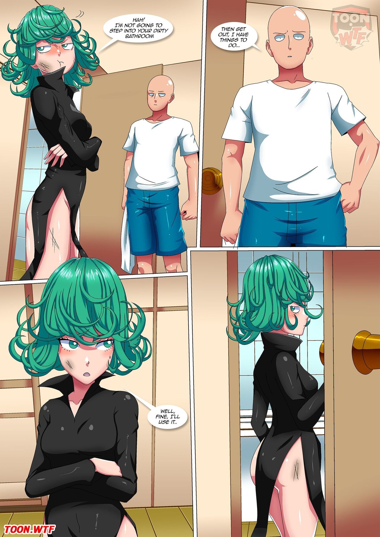 The Tatsumaki Trial Porn Comic english 06