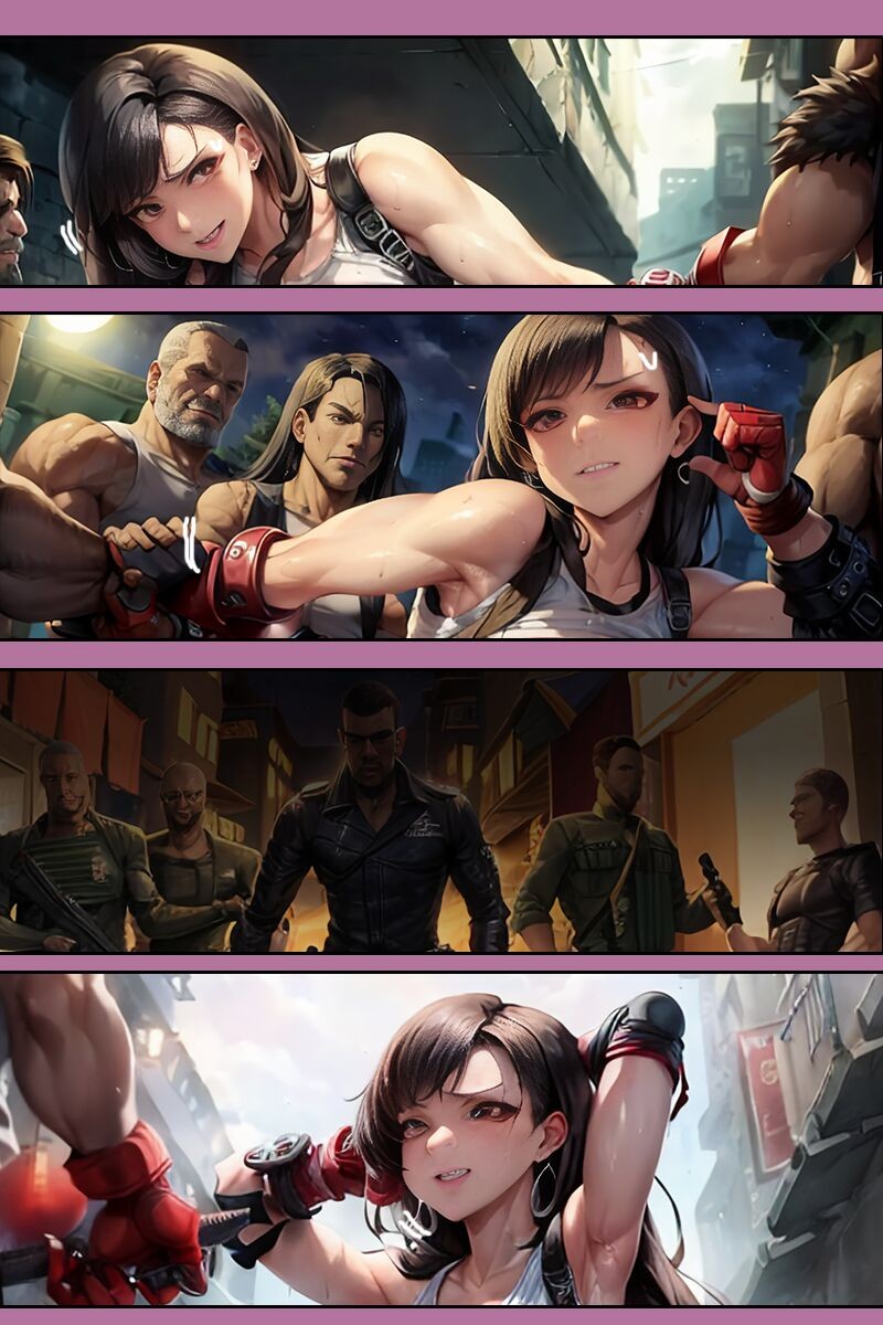 Tifa’s Trouble In Dark Alley Porn Comic english 04