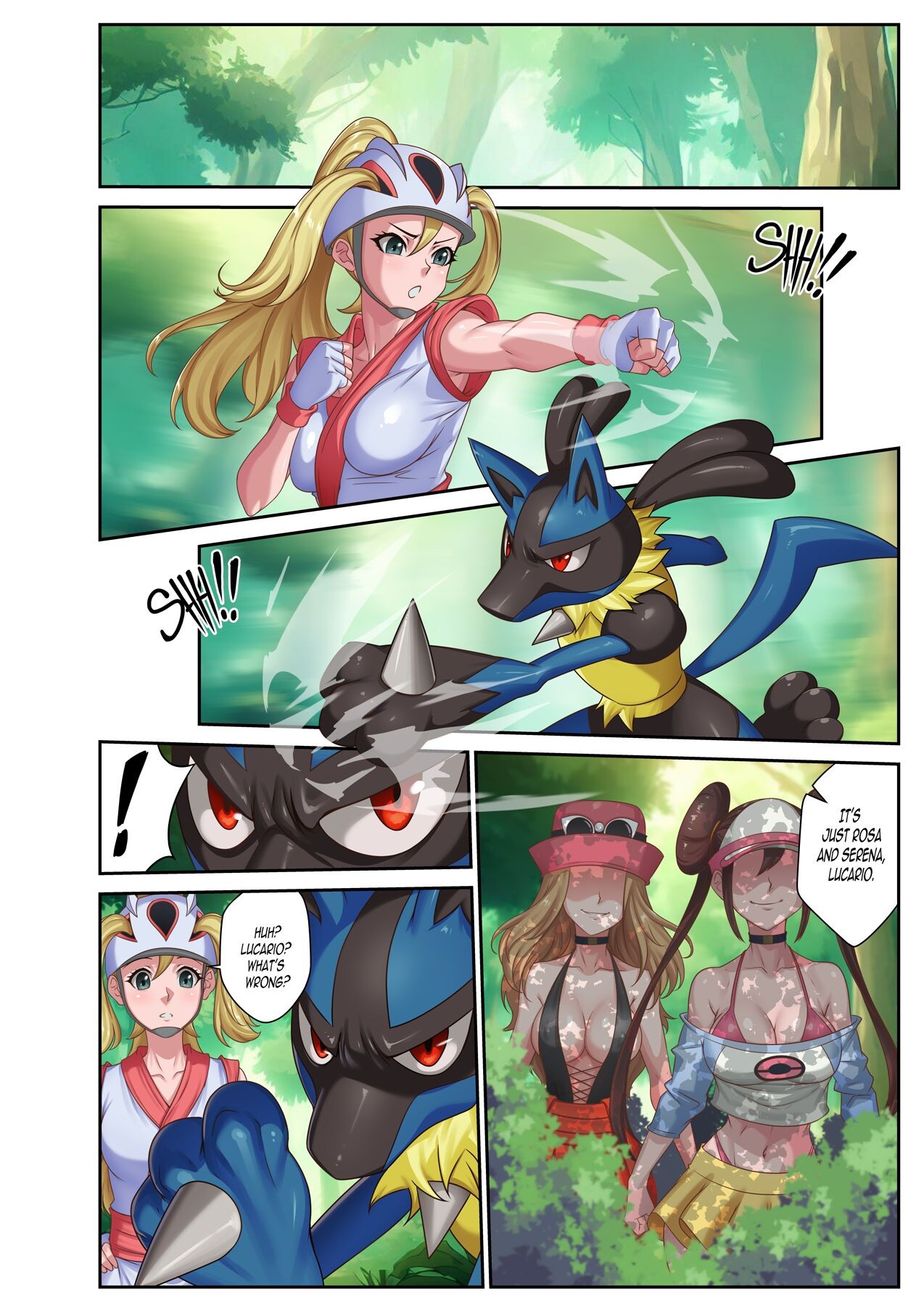 Trainer Dex Part 3 Porn Comic english 12