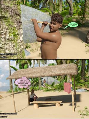 Uninhabited Island Porn Comic english 10