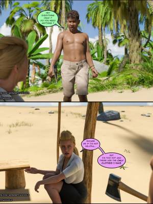 Uninhabited Island Porn Comic english 13