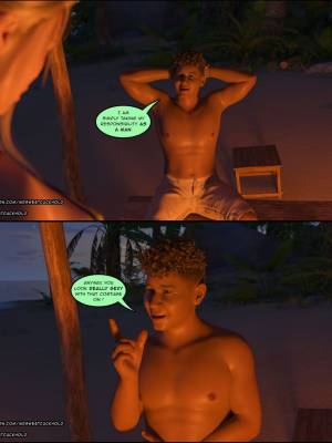 Uninhabited Island Porn Comic english 18