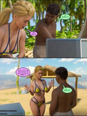 Uninhabited Island Porn Comic english 26