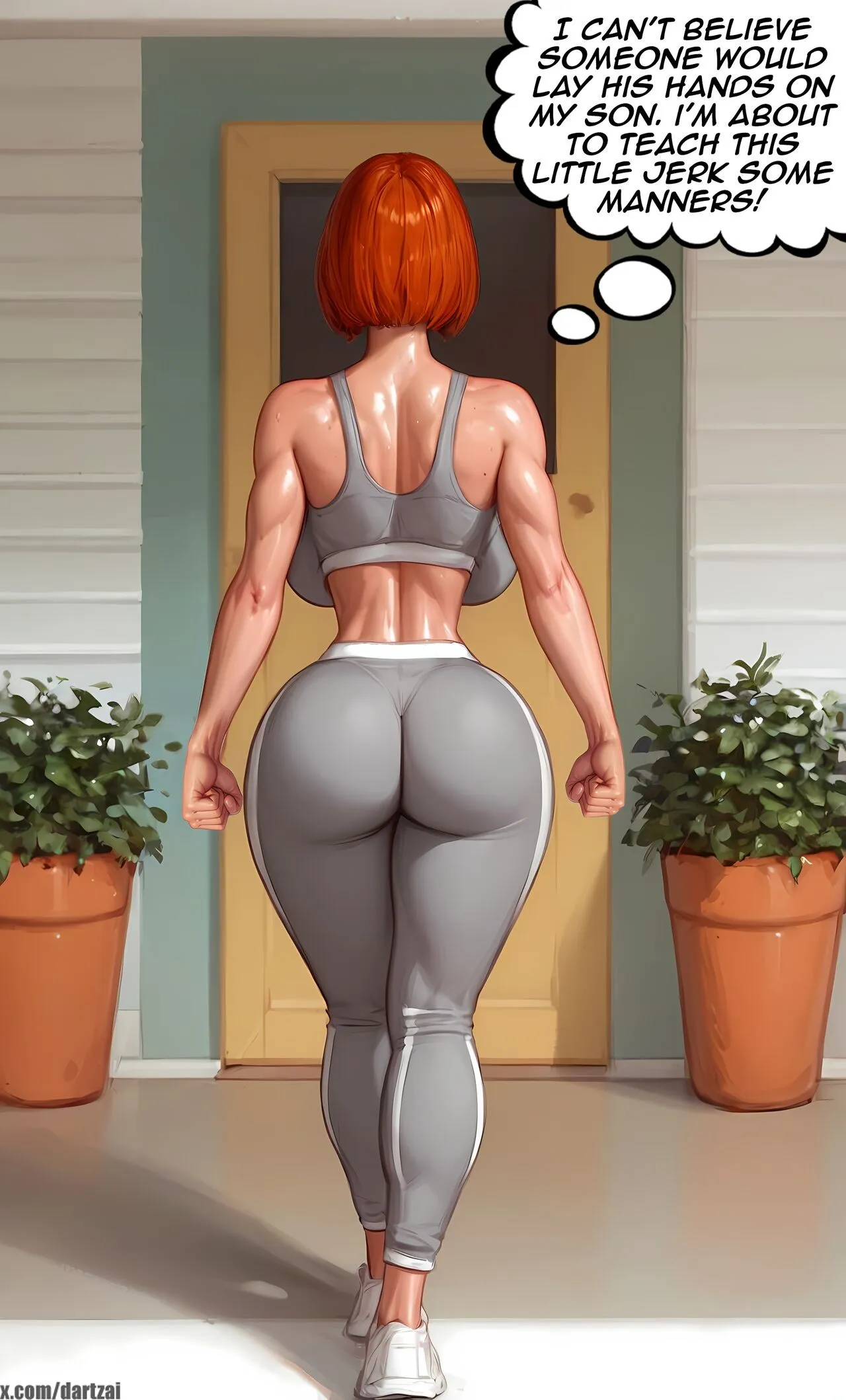 A Protective Mother [Dartzai] - English - Porn Comic