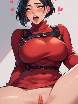 AI Generated: Ada Wong Porn Comic english 04