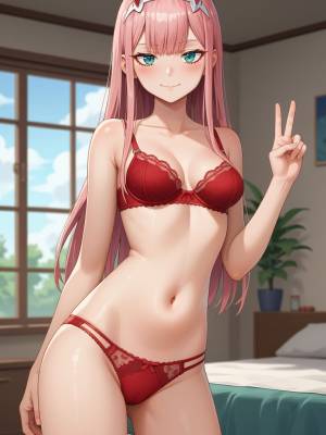 AI Generated: Zero Two Porn Comic english 03